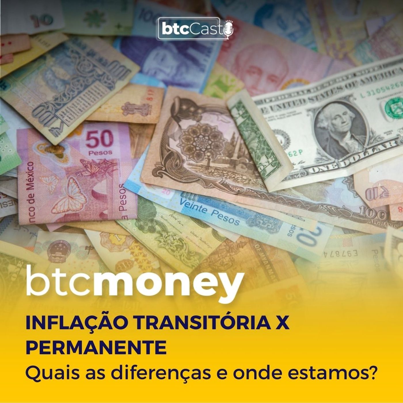 Inflação Transitória vs Permanente: Quais as diferenças e o onde estamos? | BTC Money #109