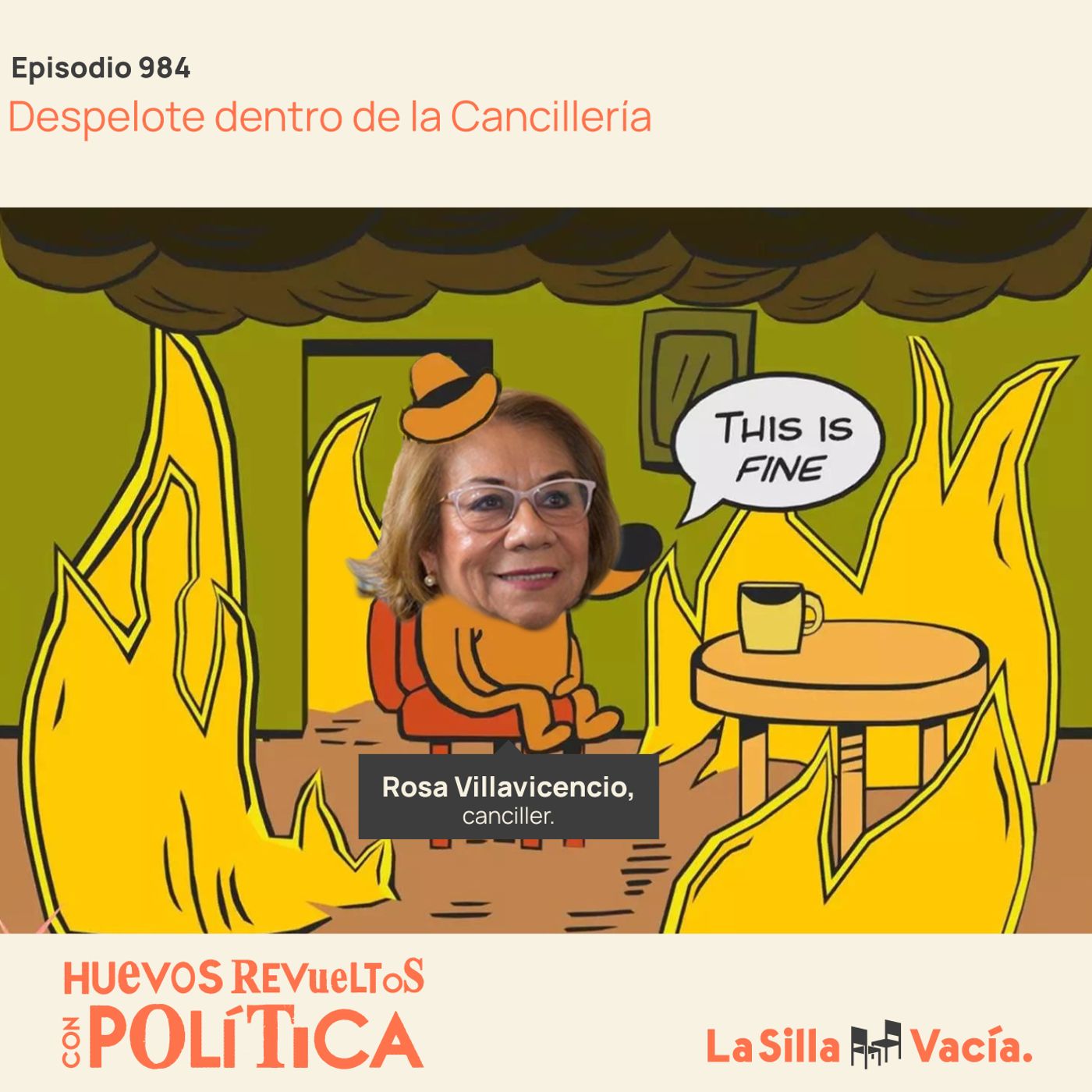 Despelote dentro de la Cancillería