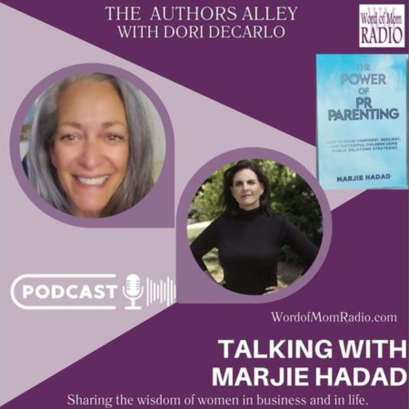 Marjie Hadad on The Authors Alley with Dori DeCarlo on WoMRadio