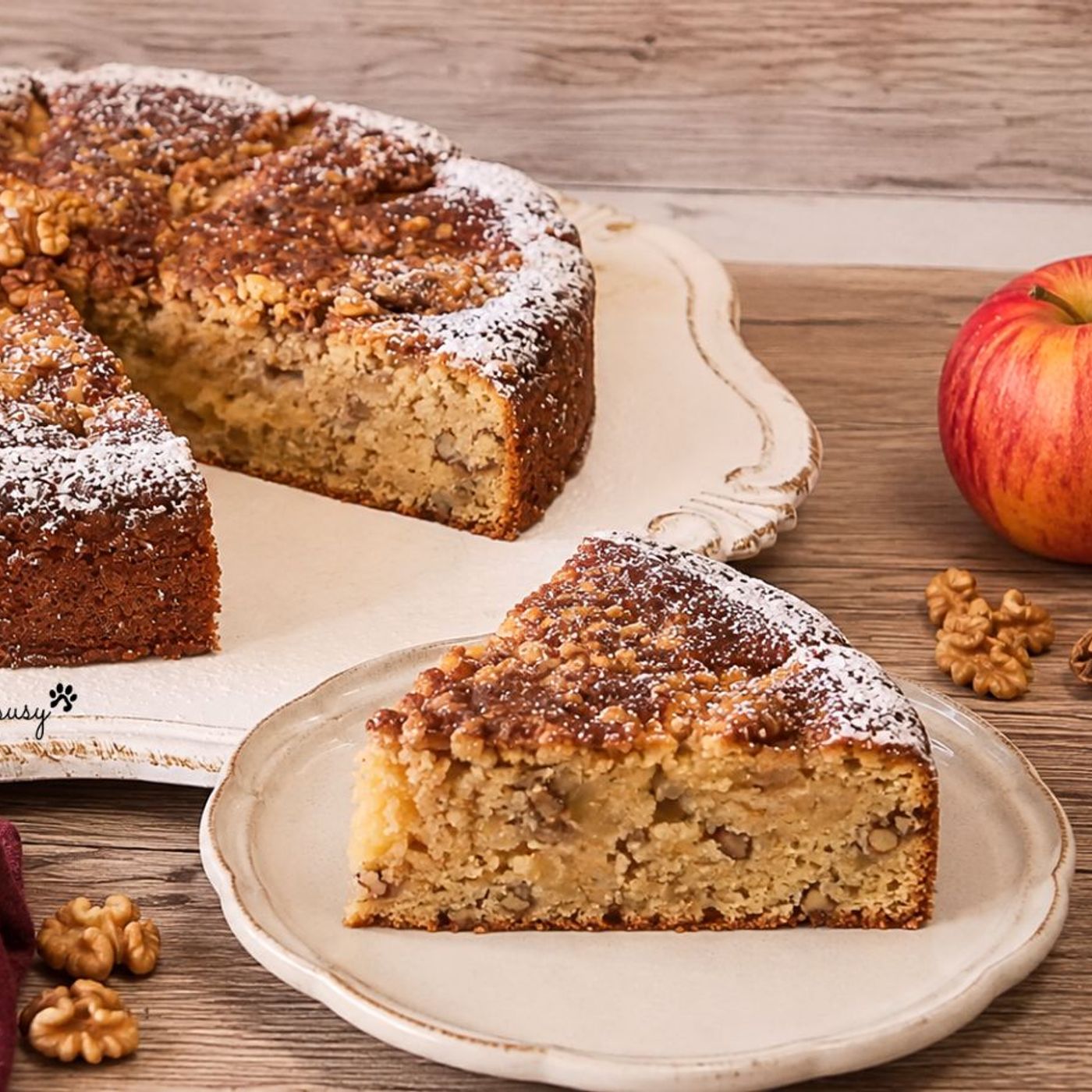 Torta di mele e noci soffice e profumata episode artwork