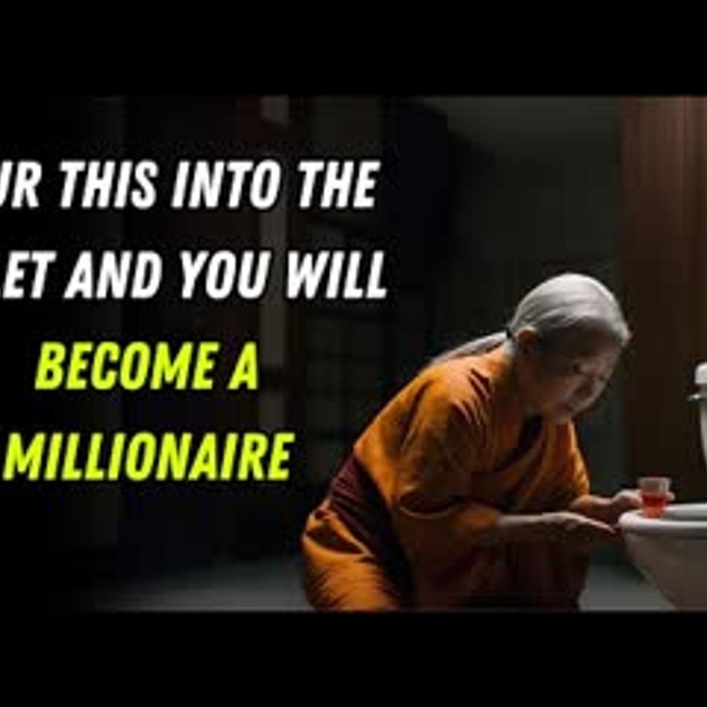 Pour THIS into the toilet and you will NEVER HAVE DEBTS or BAD LUCK again   Buddhist Teachings