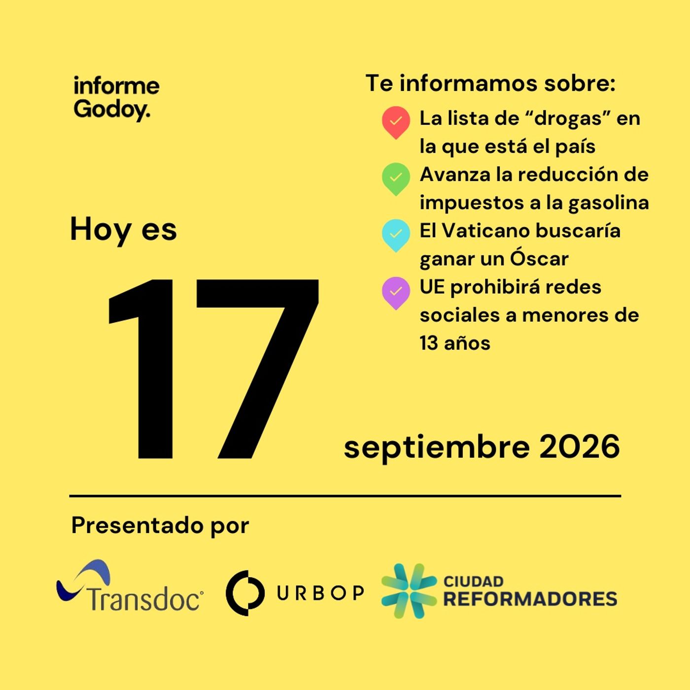 Portada de informeGodoy.