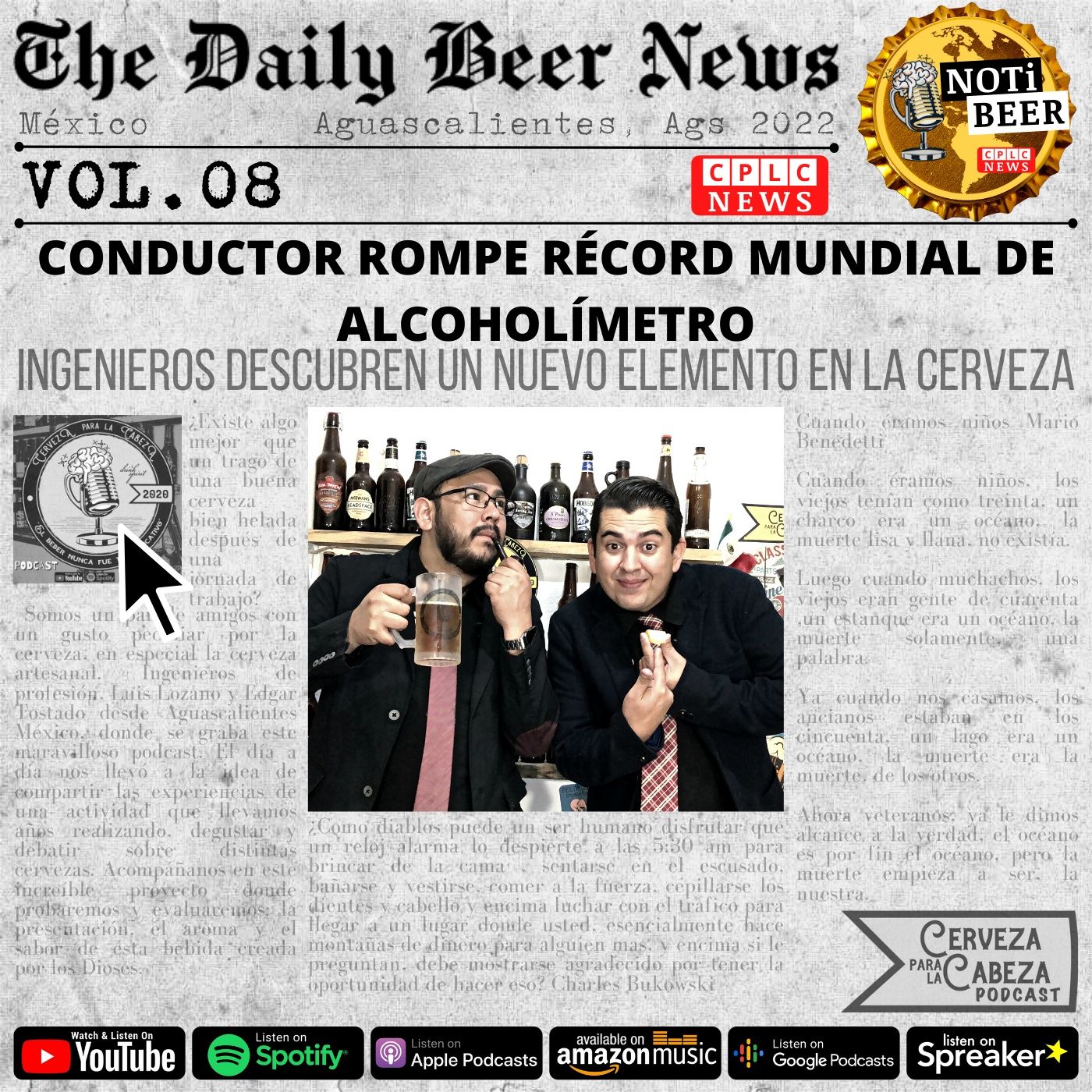 Cerveza Para La Cabeza