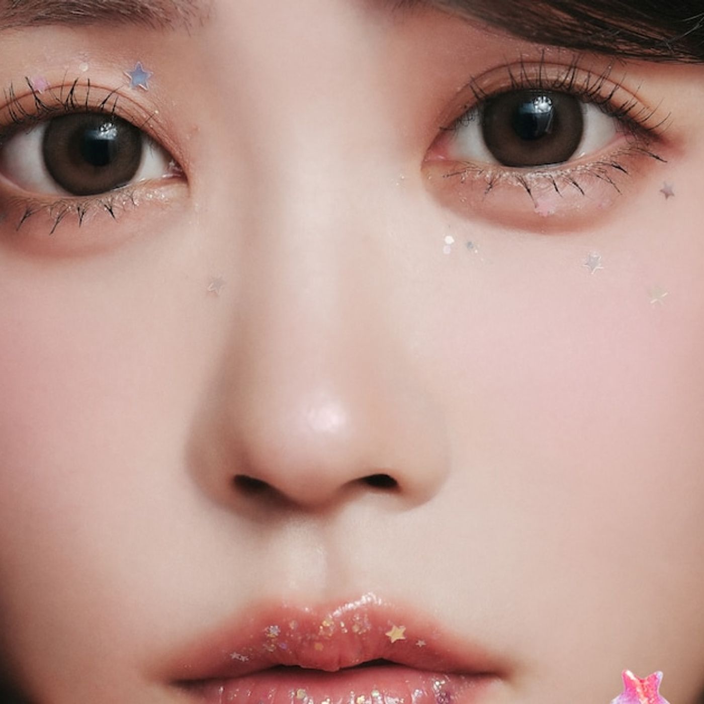 ふるっぱー櫻井優衣「夏いぞん」ジャケットに“どアップ”の顔、星をちりばめて - 音楽ナタリー episode artwork