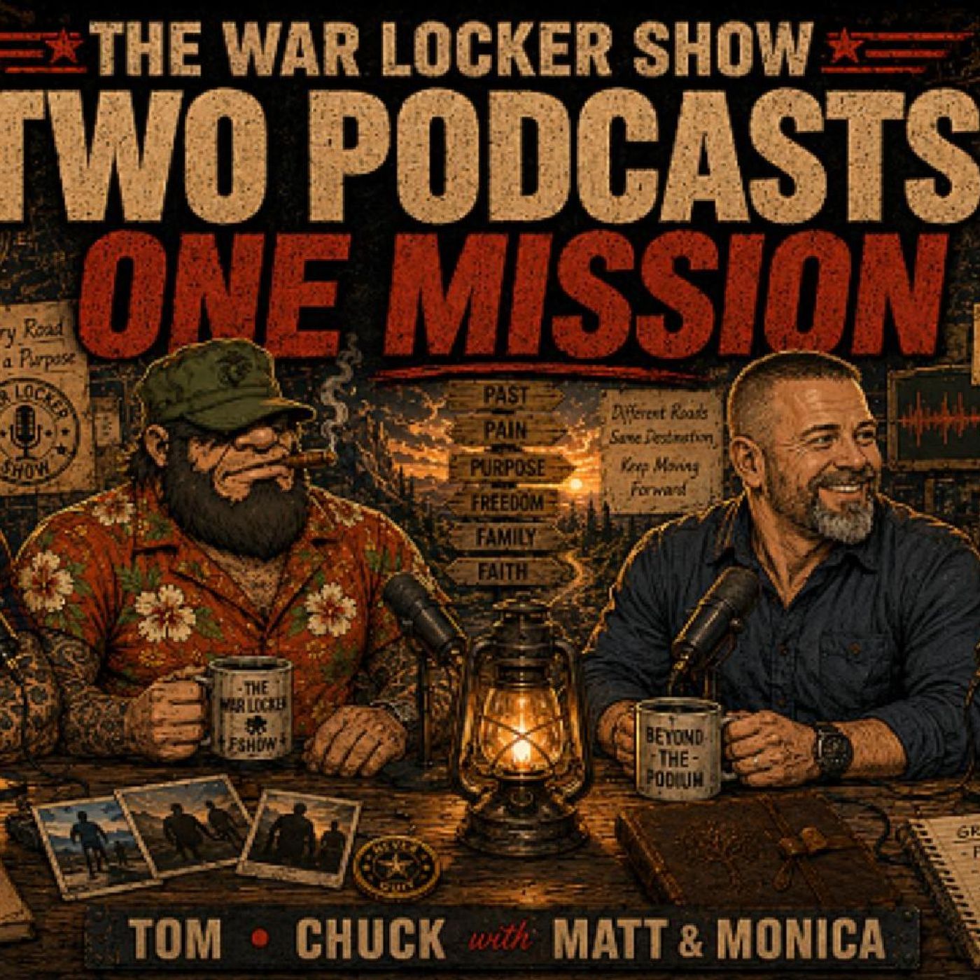 Two Podcasts, One Mission with Matt and Monica episode artwork