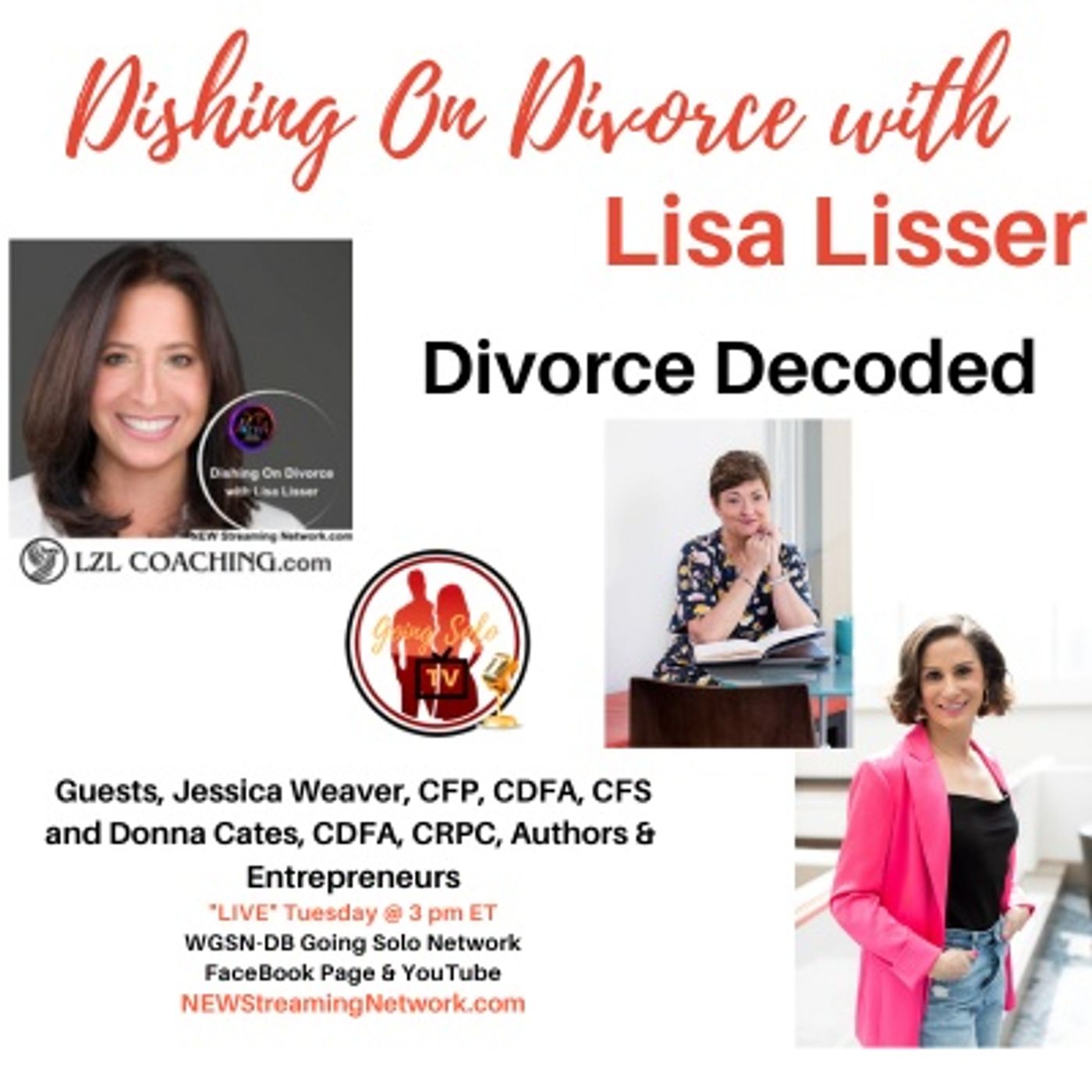 Divorce Decoded - Guests, Jessica Weaver & Donna Cates episode artwork