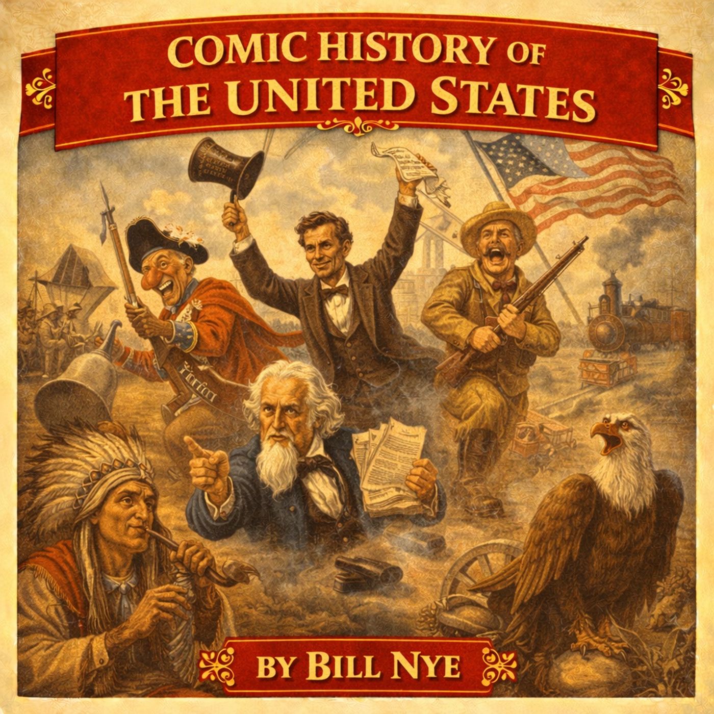 Comic History of the United States - Bill Nye -Full Audiobook