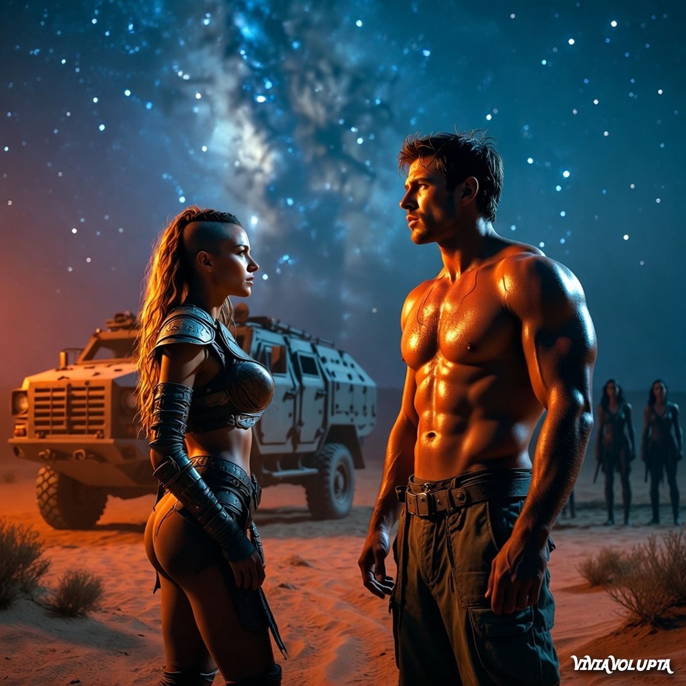 The Last Mechanic - Part 3 - Royal Blowback - Post-Apocalyptic Broken Harem Erotica