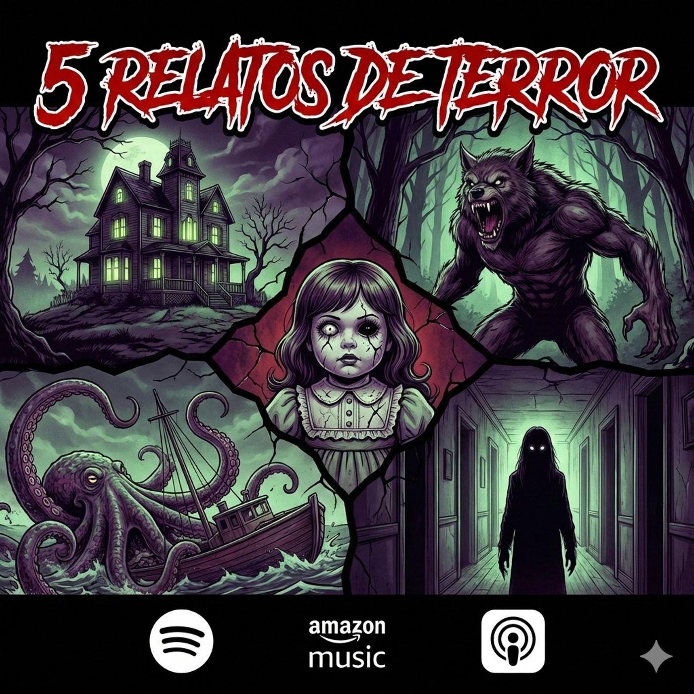 HORROR CAST: Antologia de 5 Relatos para No Dormir  - Reales episode artwork