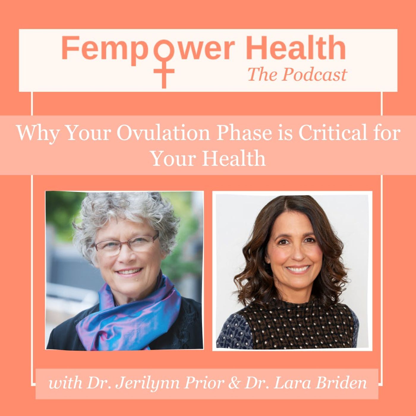LISTEN AGAIN: Why Your Ovulation Phase is Critical for Your Health | Dr. Jerilynn Prior & Dr. Lara Briden episode artwork