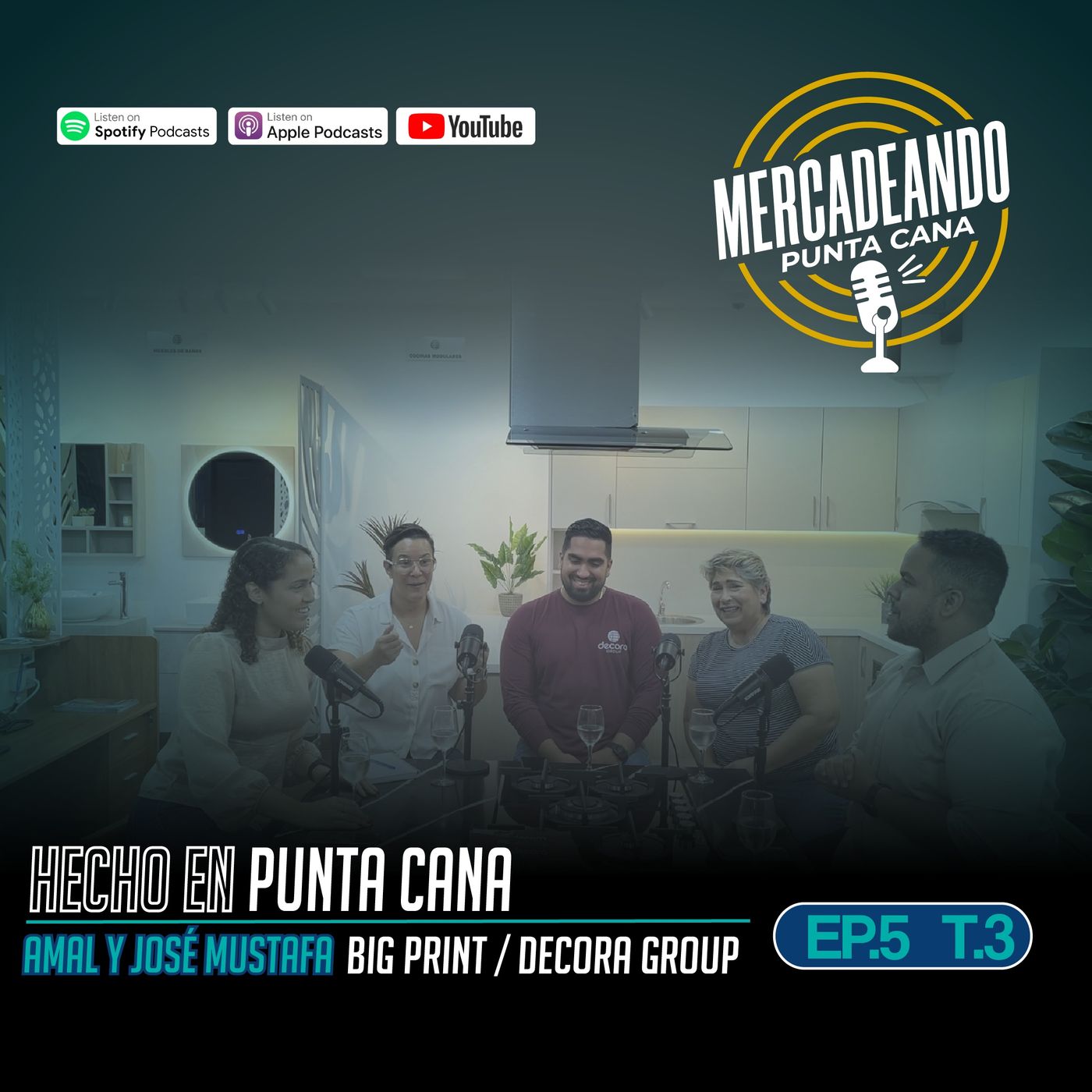 Hecho en Punta Cana Ft Amal y Jose Mustafa l EP 12 l T3 Mercadeando Punta Cana