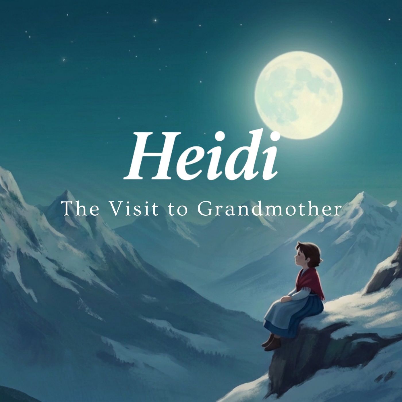 Heidi — Chapter 4: The Visit to Grandmother ⛰️🌙 (A Cozy Bedtime Story for Adults)