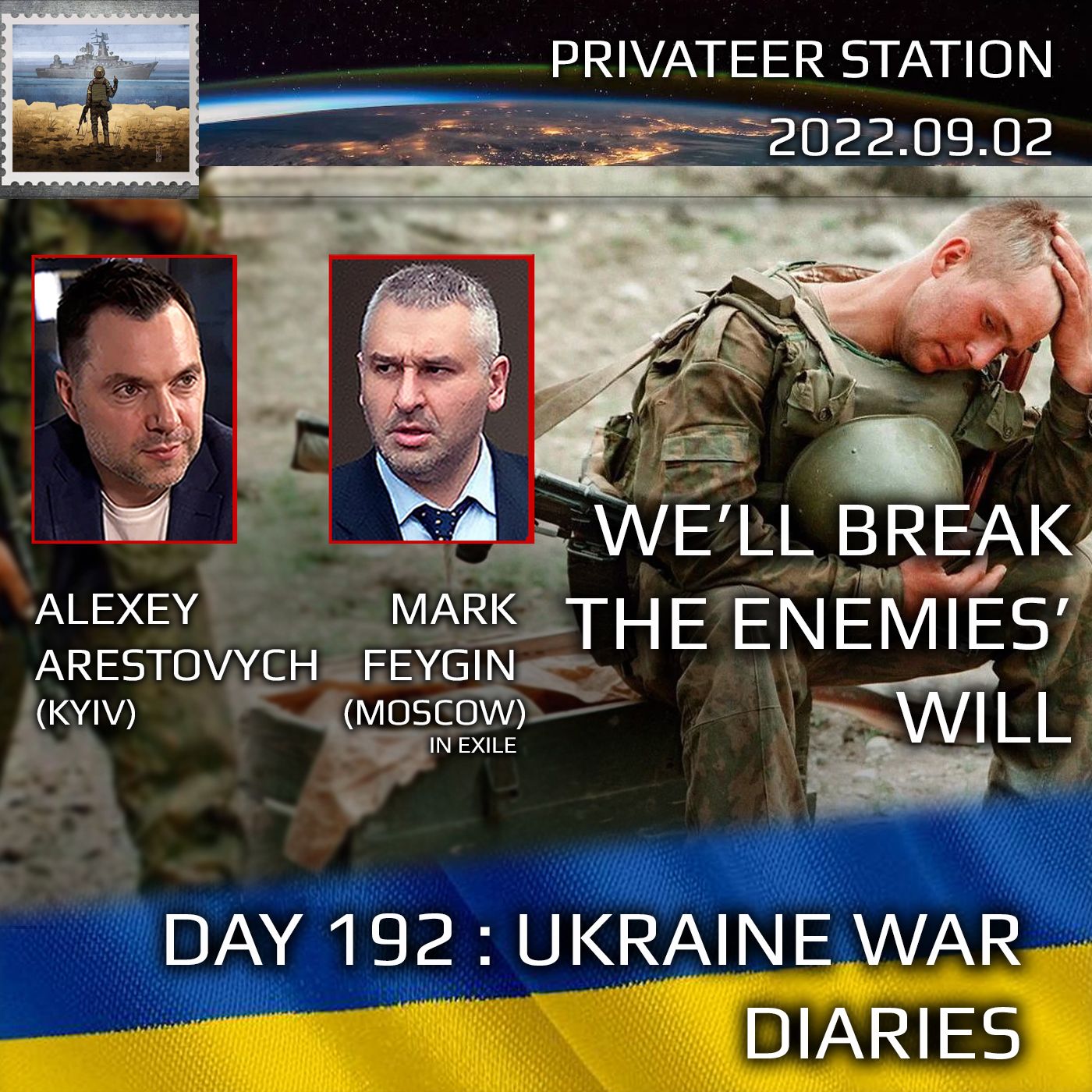 cover of episode War Day 192: Ukraine War Chronicles with Alexey Arestovych & Mark Feygin