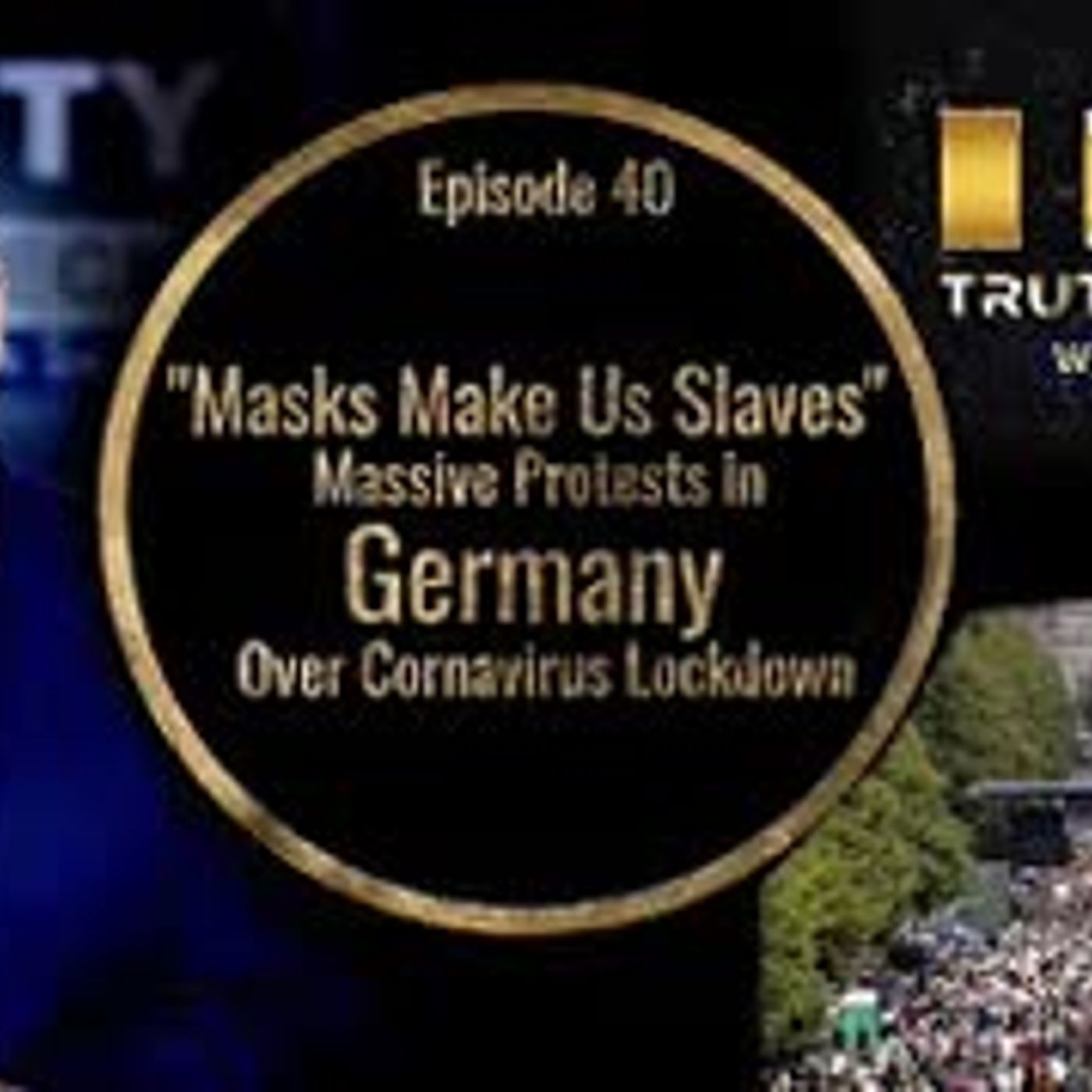 Masks Make Us Slaves   Massive Protests in Germany Over C0VlD Lockdown