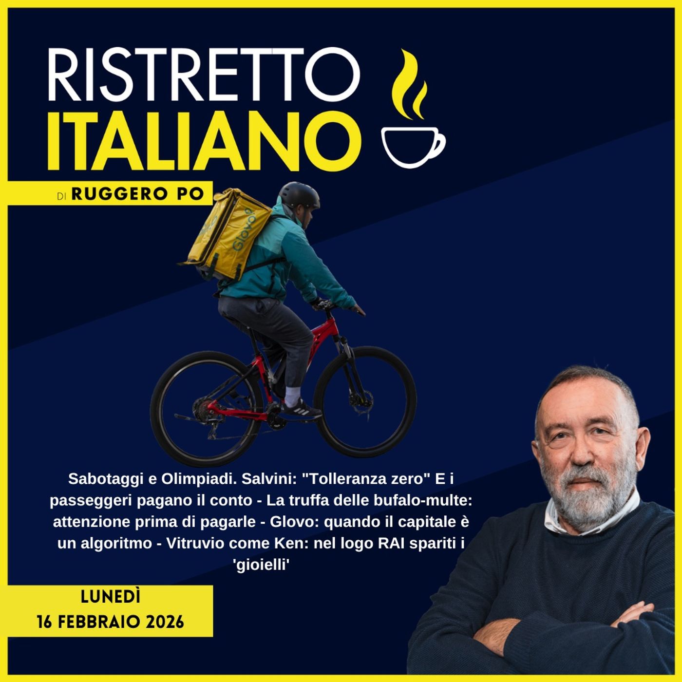 Ristretto Italiano - 16 febbraio 2026 episode artwork