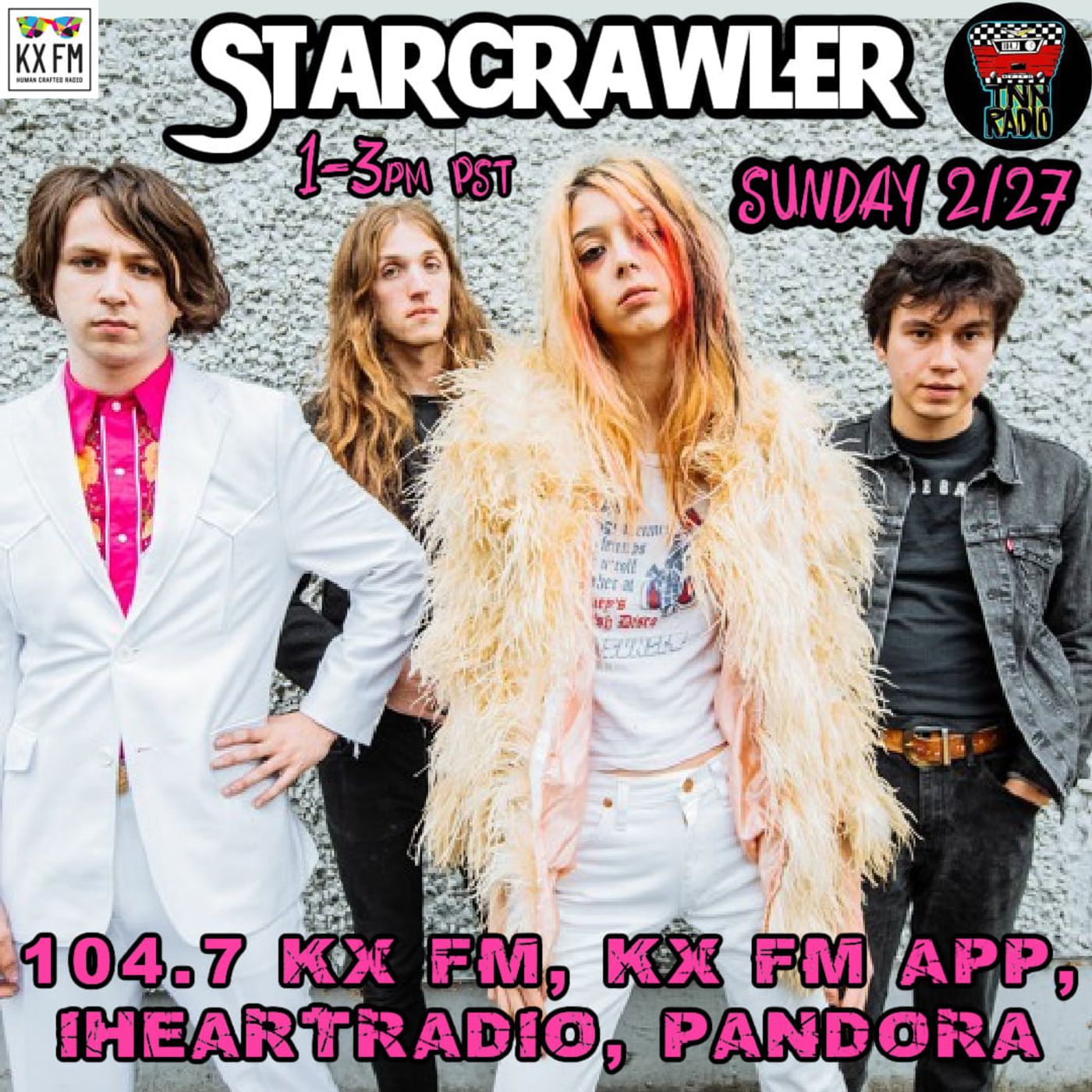 TNN RADIO | February 27, 2022 show with Starcrawler episode artwork