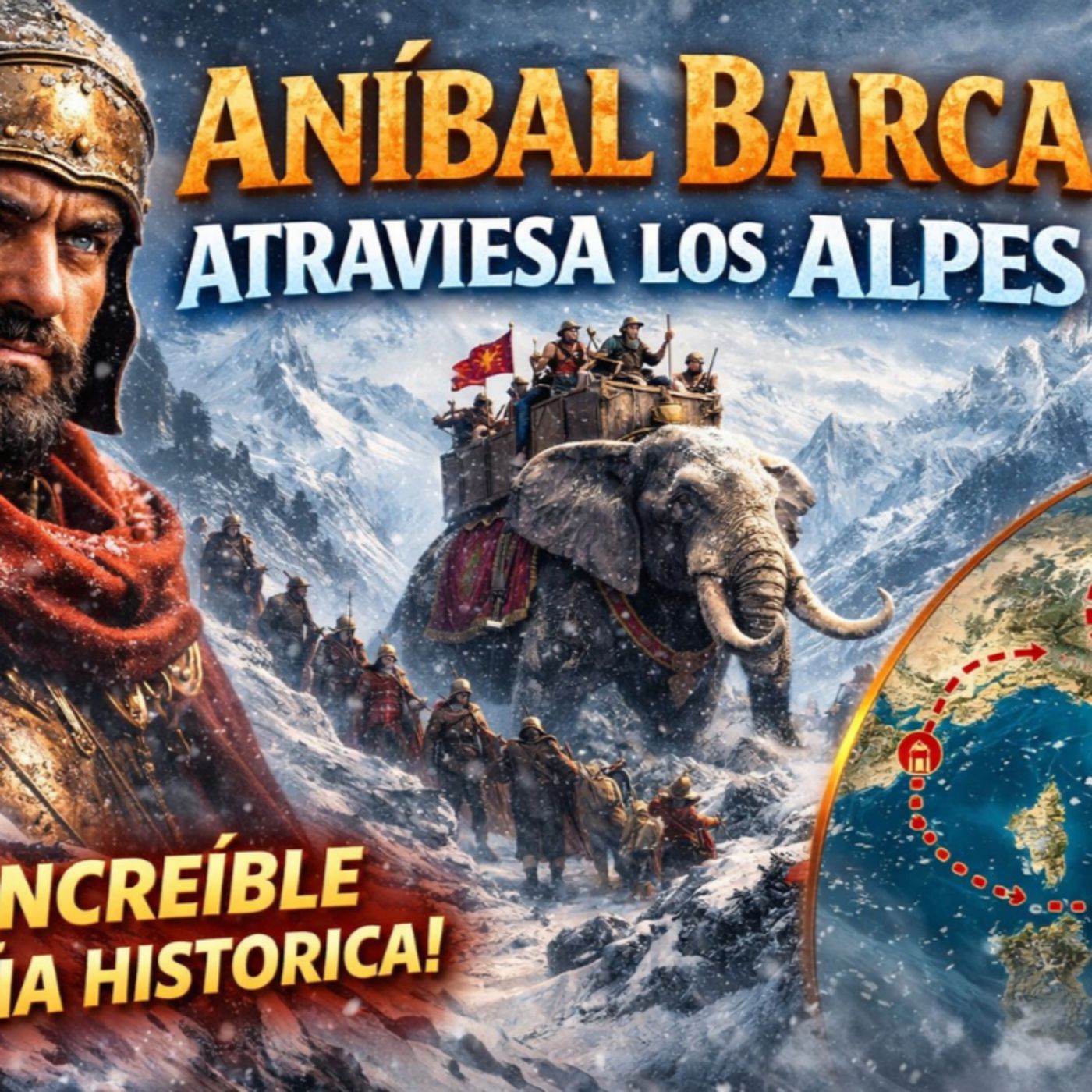 ⚔️ CRUZÓ LOS ALPES… Y DESAFIÓ A ROMA - ANÍBAL BARCA