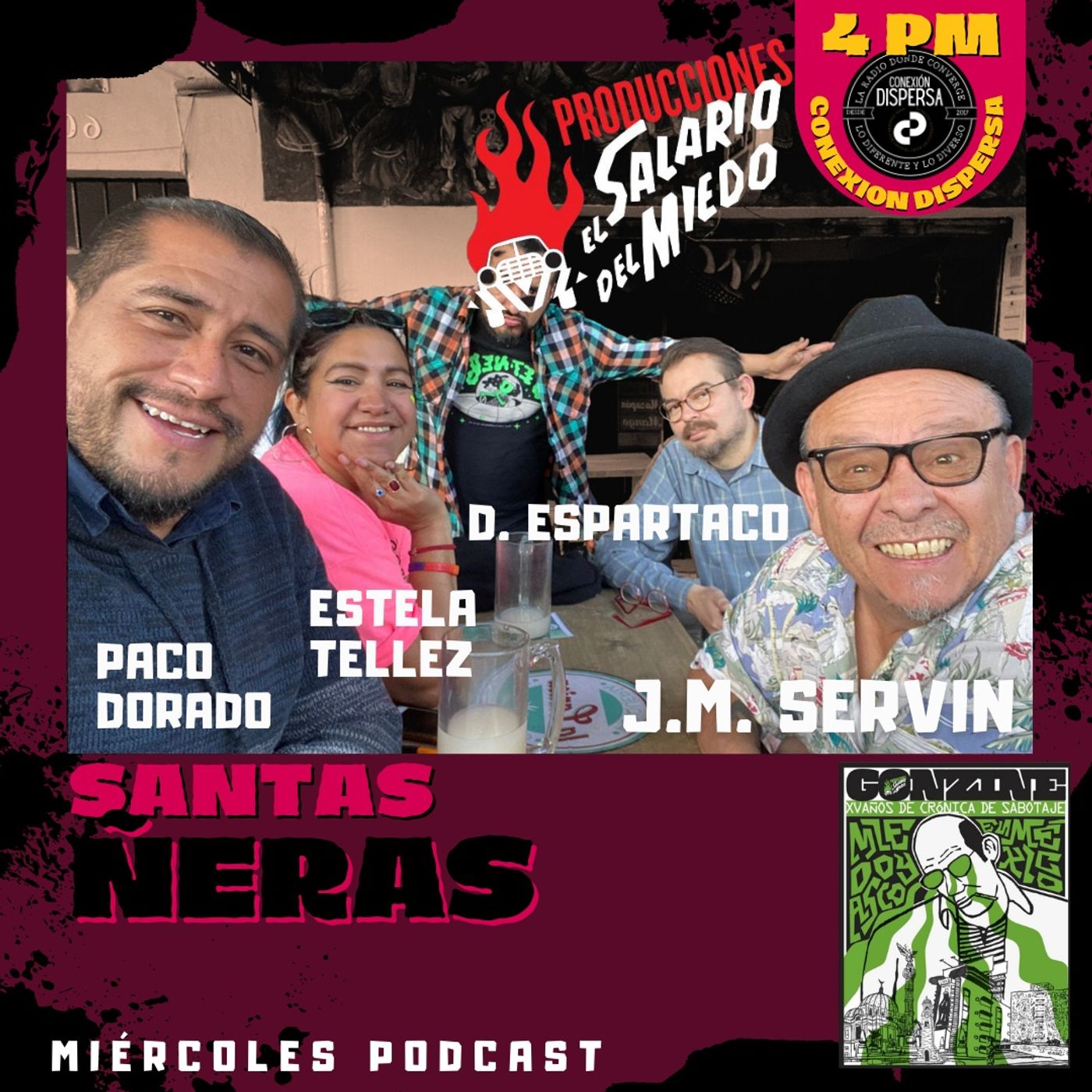 Santas Ñeras - episodio 63 - Gonzine episode artwork