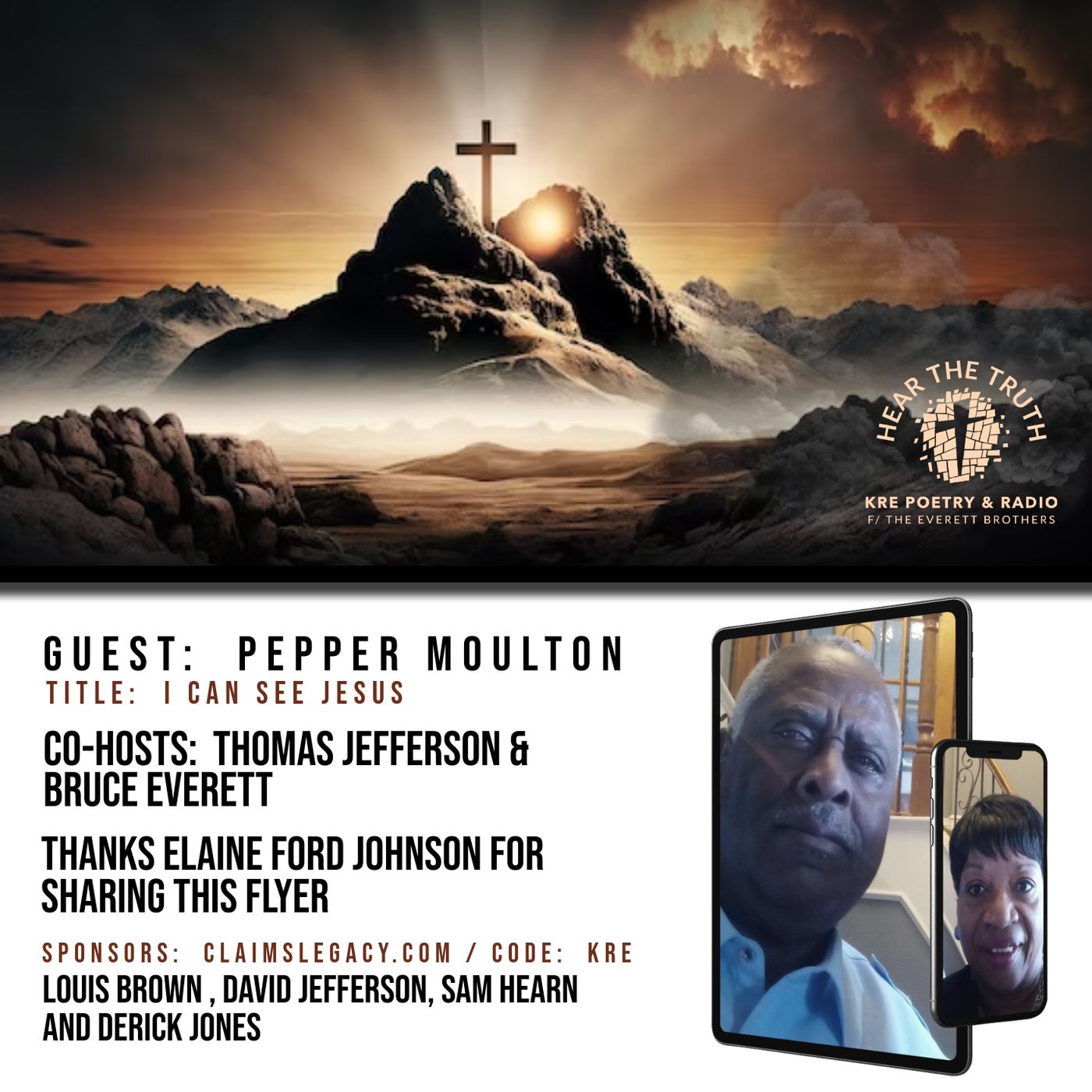 KRE POETRY AND RADIO - EP 69 (GUEST : PEPPER MOULTON) episode artwork