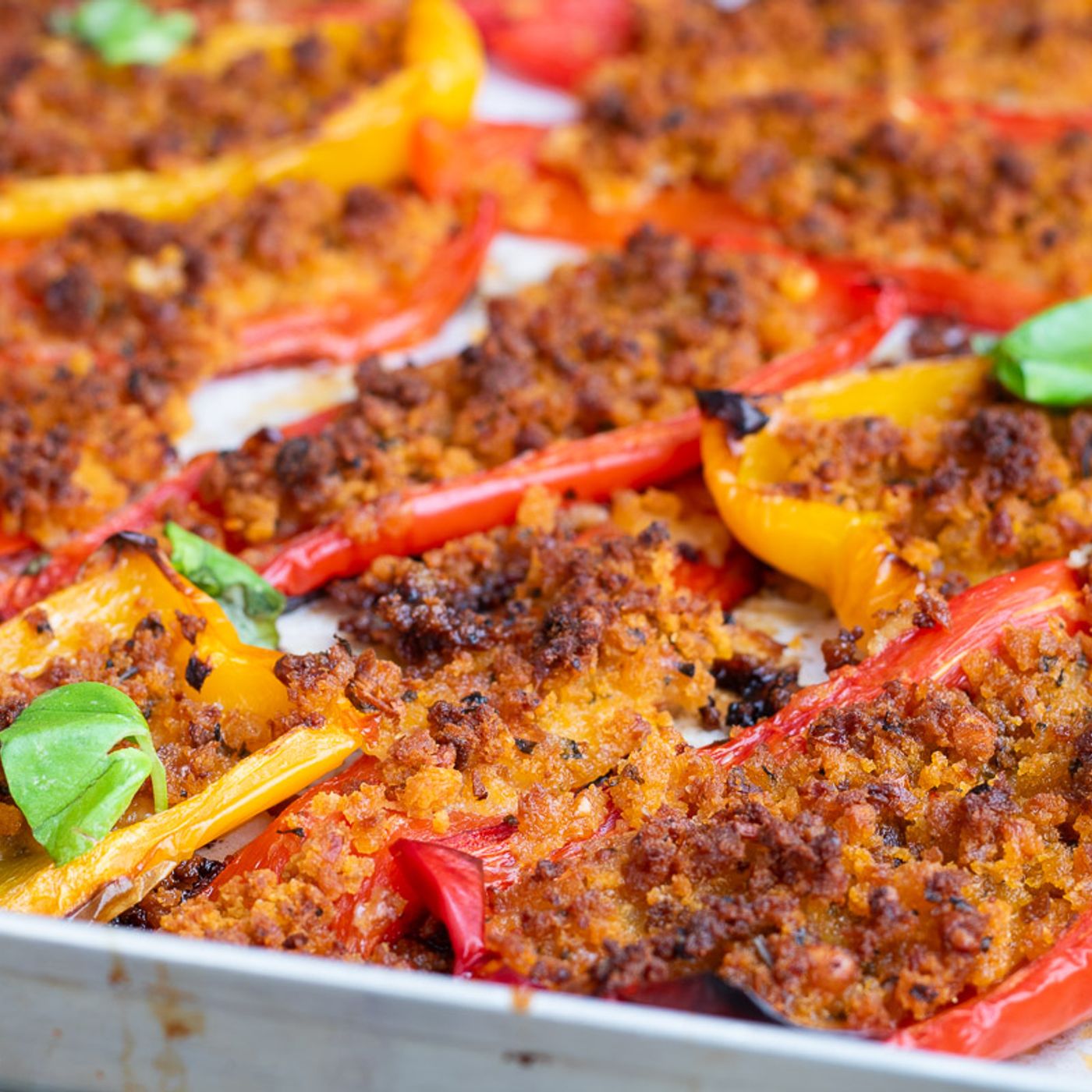 Peperoni gratinati - Ricetta con pangrattato episode artwork