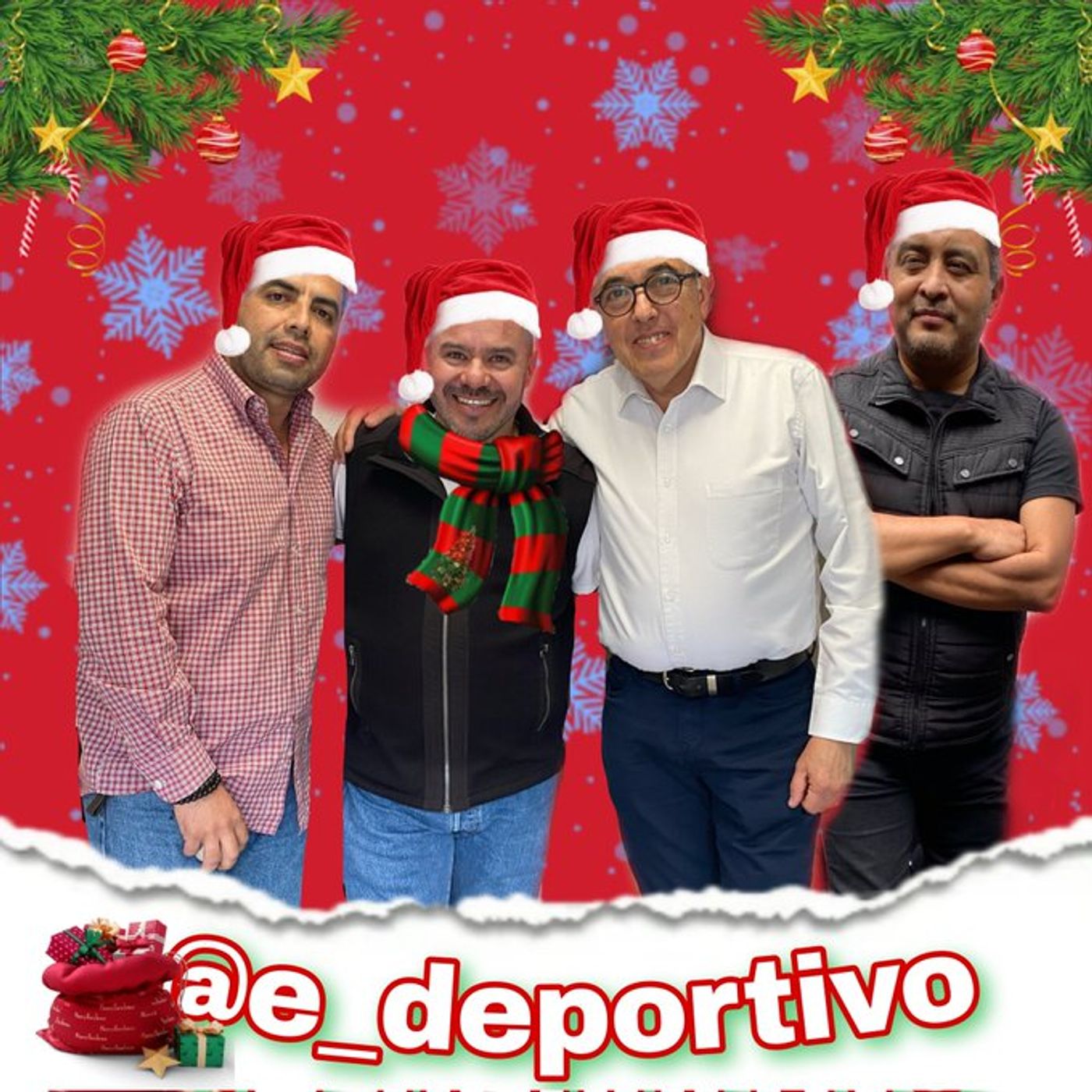 Si llegó, si apareció al programa de  Espacio Deportivo de la Tarde 15 de Diciembre 2022