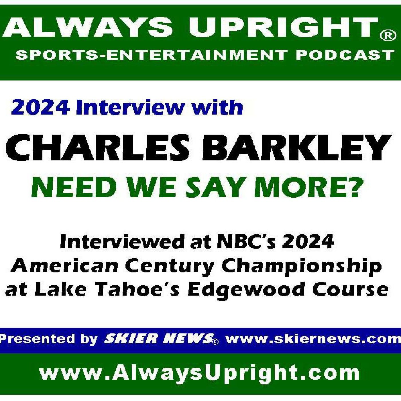 Charles Barkley, NBA great - golf - more