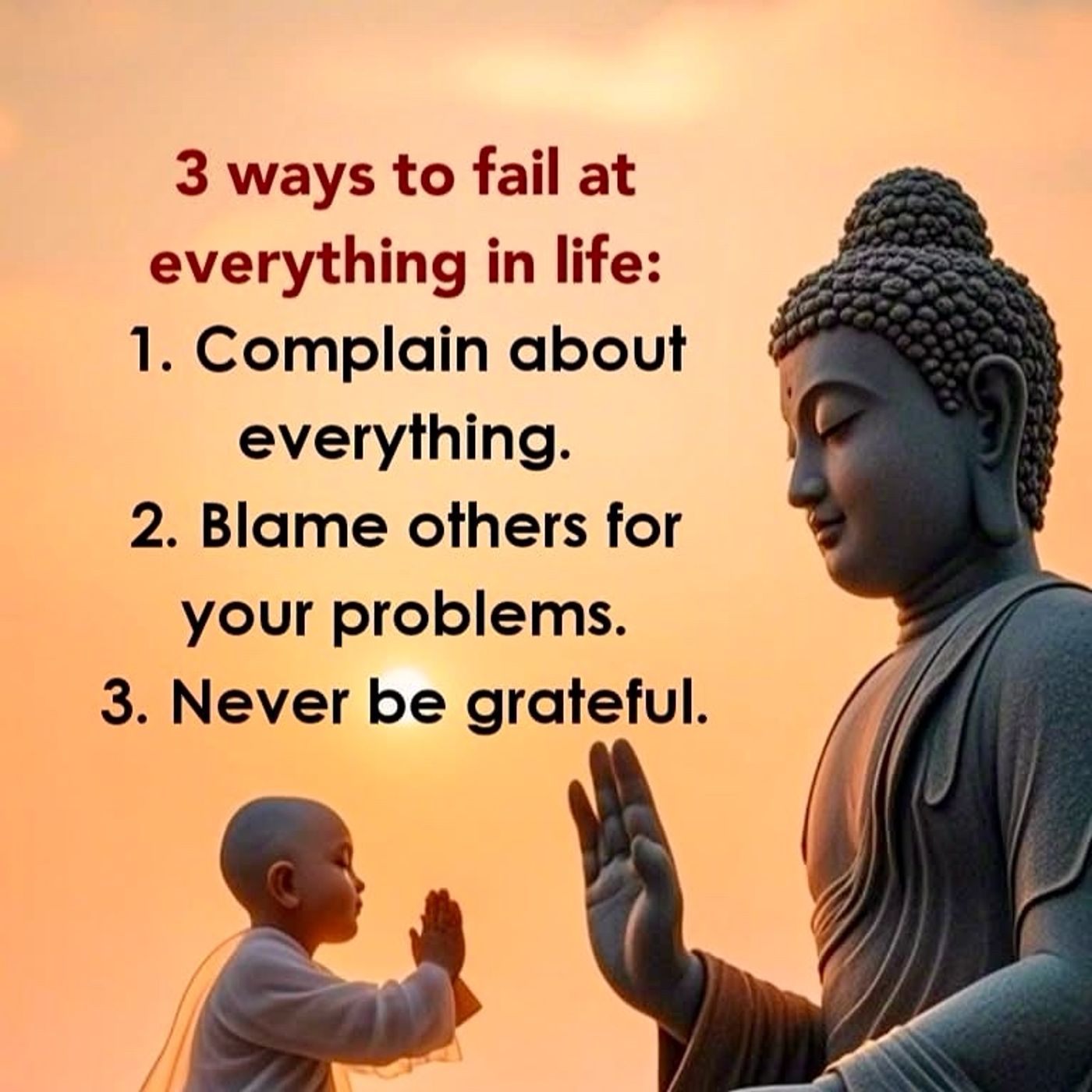 AN ATTITUDE OF GRATITUDE.