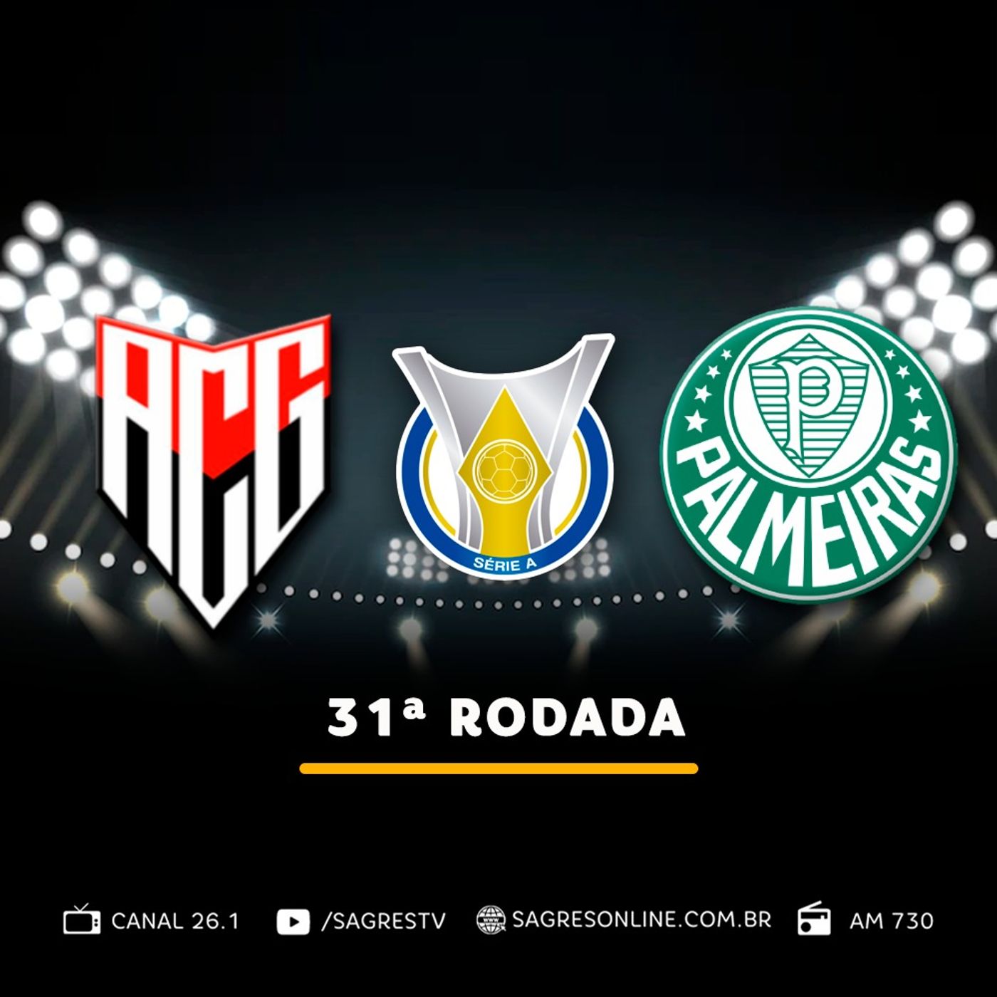 Série A 2022 #31 - Atlético-GO 0x1 Palmeiras, com Jaime Ramos episode artwork
