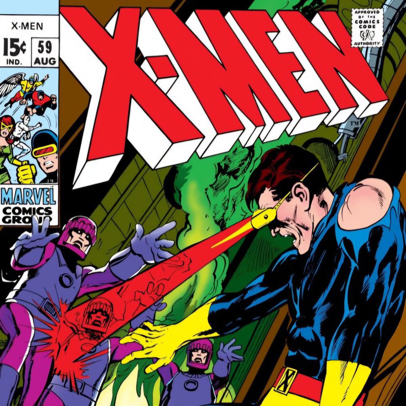 Comic Book Rewind - X-Men 54-59 (CBR 76-81) episode artwork