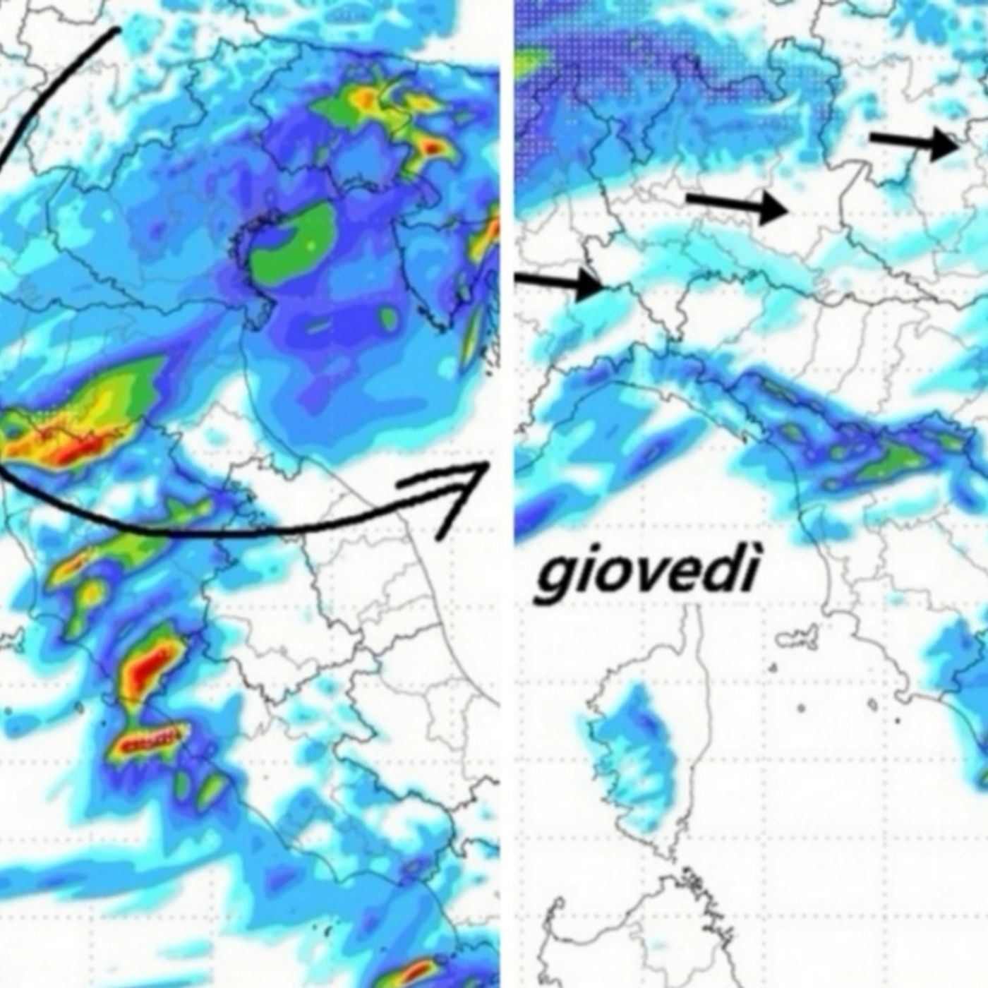 Previsioni 21-23 ottobre: settimana instabile