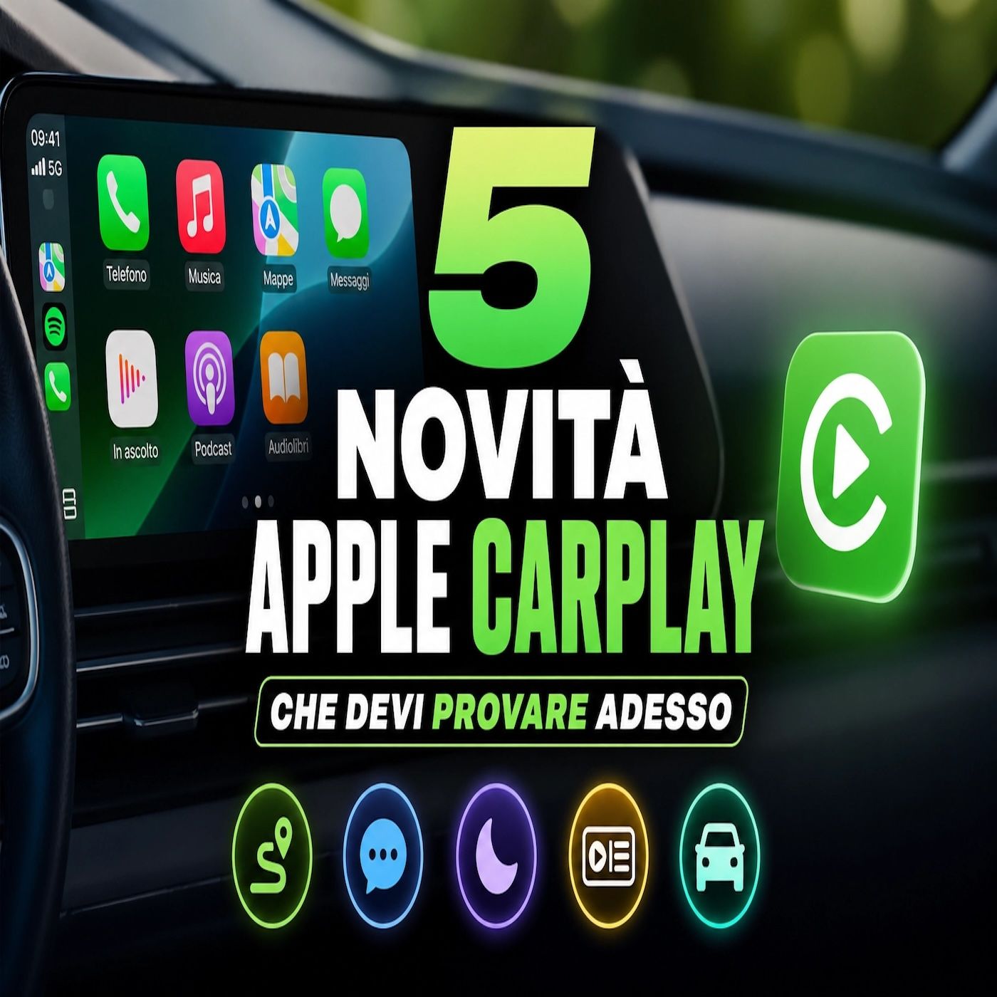 5 novità Apple CarPlay che devi provare adesso