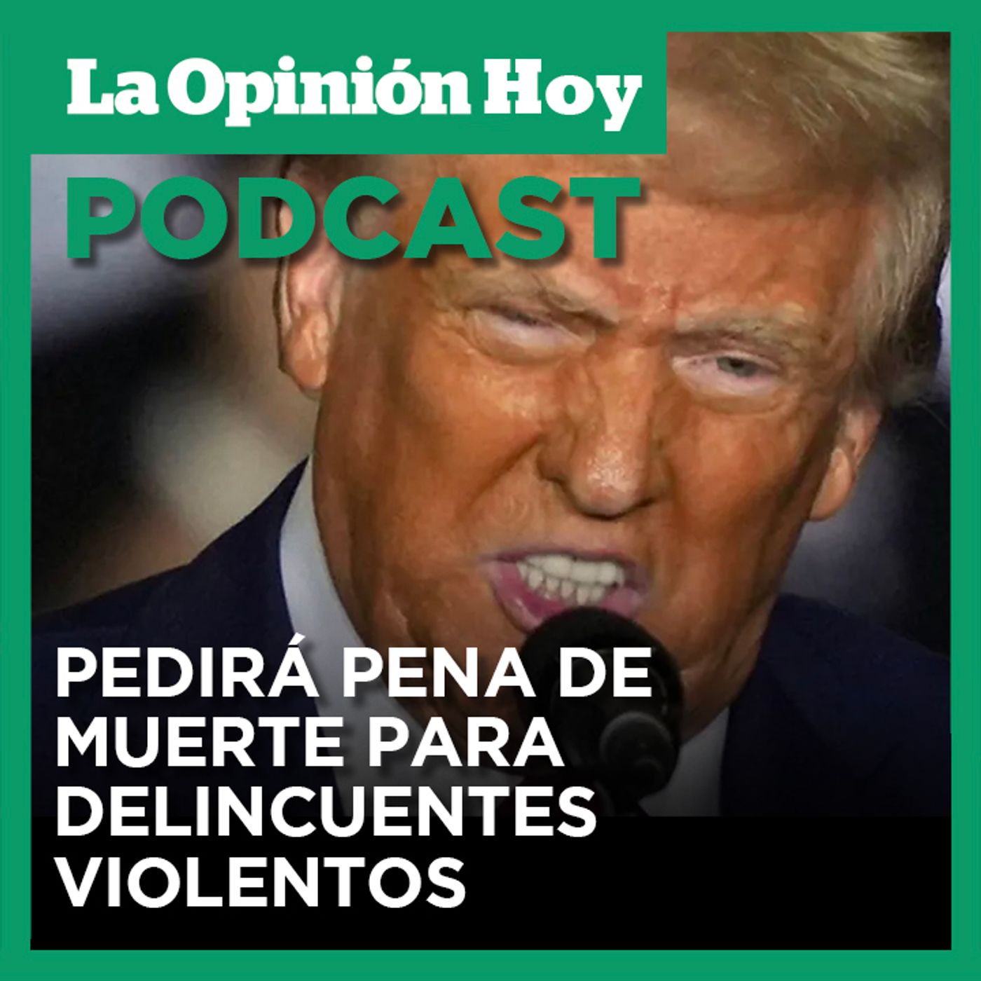 Trump contempla pedir pena de muerte para los delincuentes violentos.