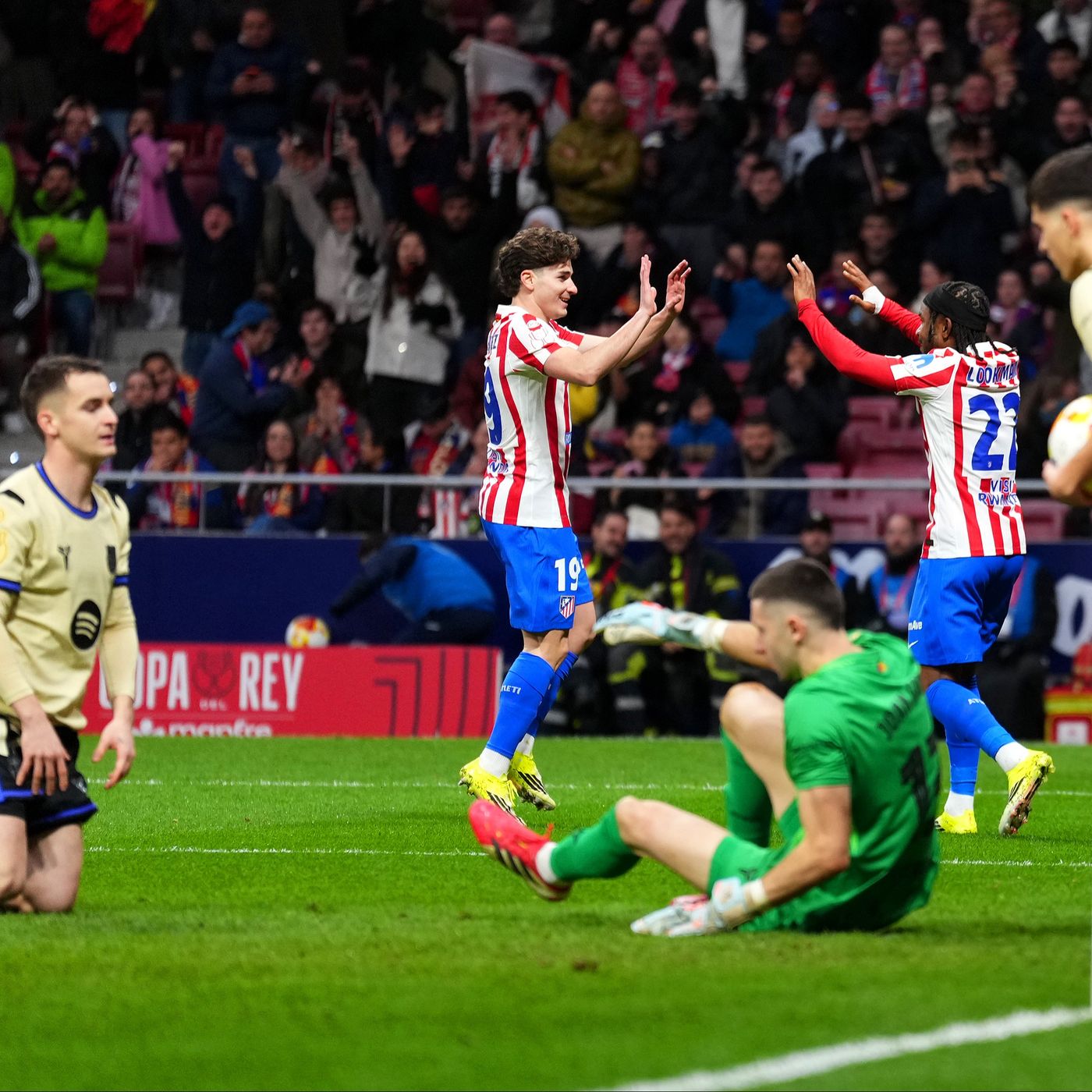 Copa del Rey | Atlético de Madrid 1-0 FC Barcelona | Gol de Eric García (pp)