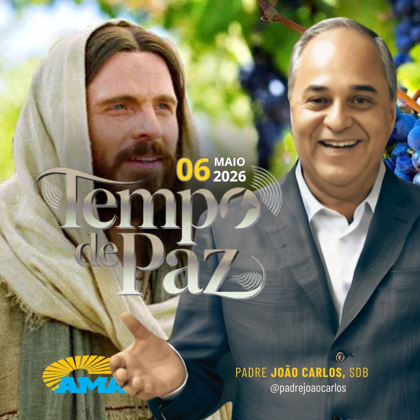 06/05/26 - Programa Padre João Carlos | Tempo de Paz