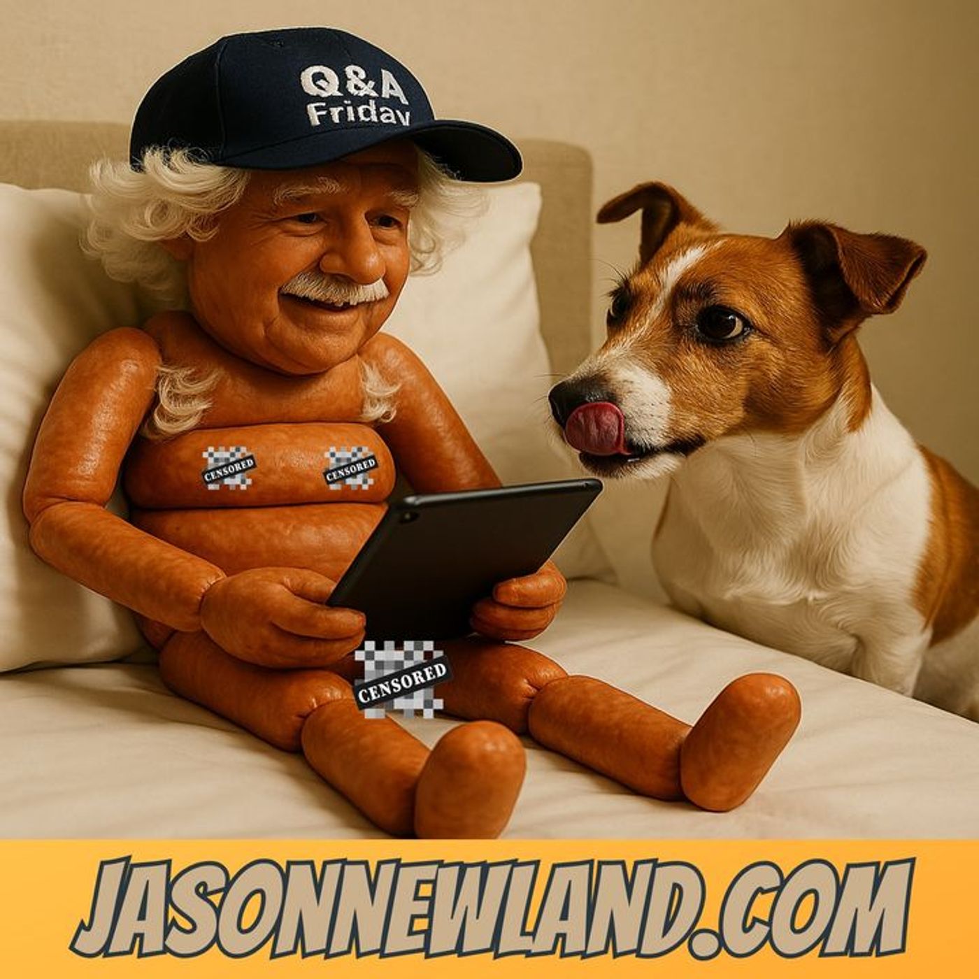 (no music) Q&A Friday | LMBYTS #1391 | Jason Newland | 12th July 2025 episode artwork