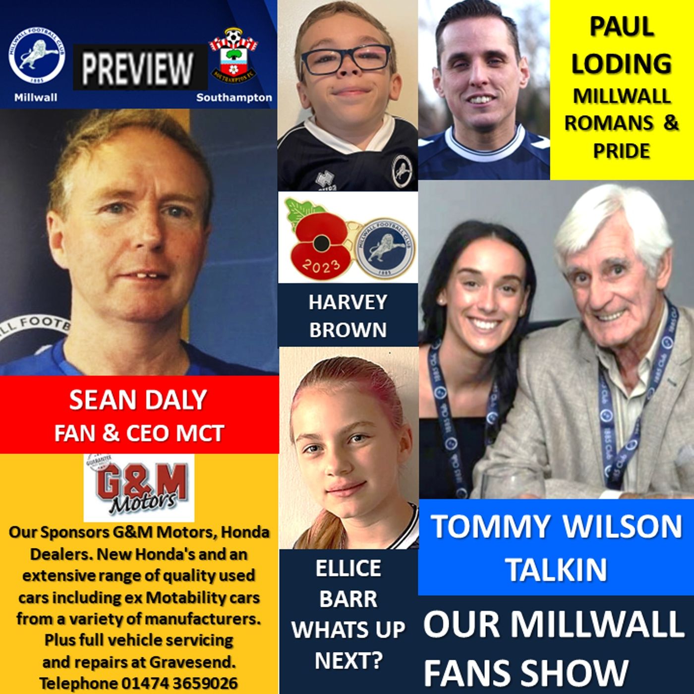 OUR MILLWALL FANS SHOW - Topical Weekly Talks