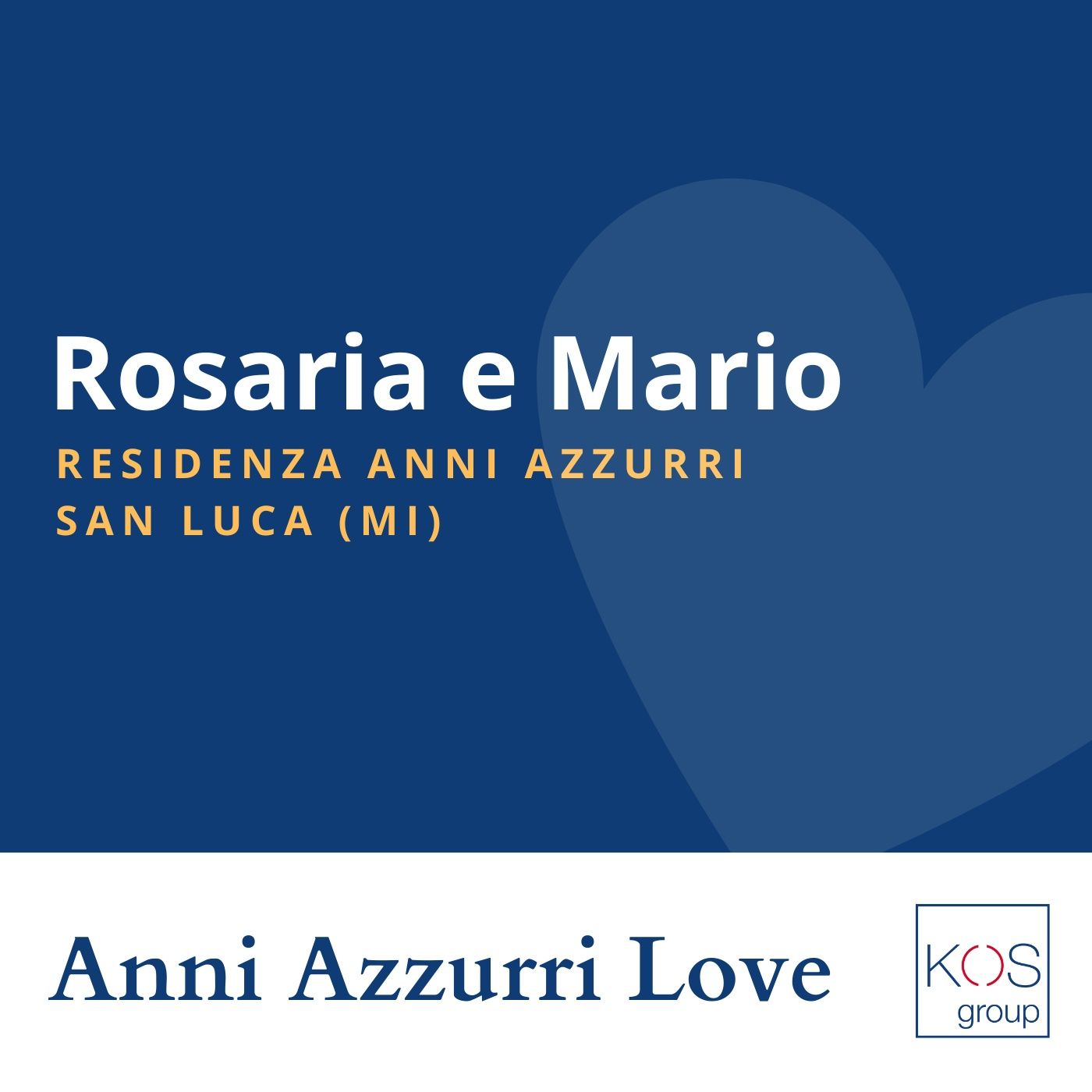 Rosaria e Mario - Residenza San Luca (MI) episode artwork