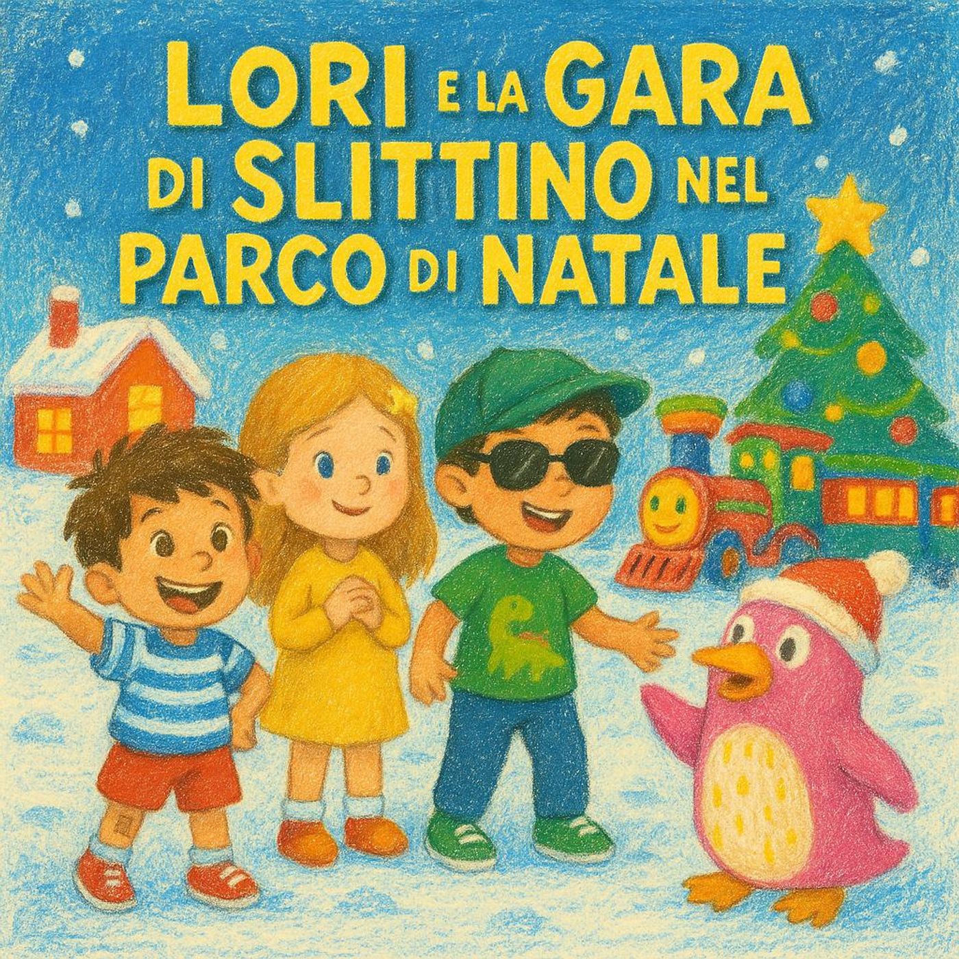 Lori e la Gara di Slittino nel Parco di Natale