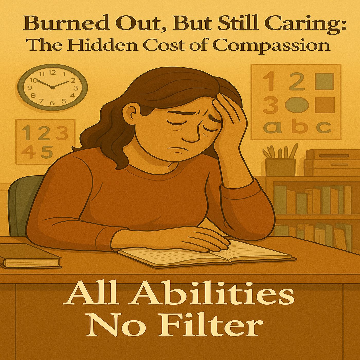Burned Out, But Still Caring: The Hidden Cost of Compassion episode artwork
