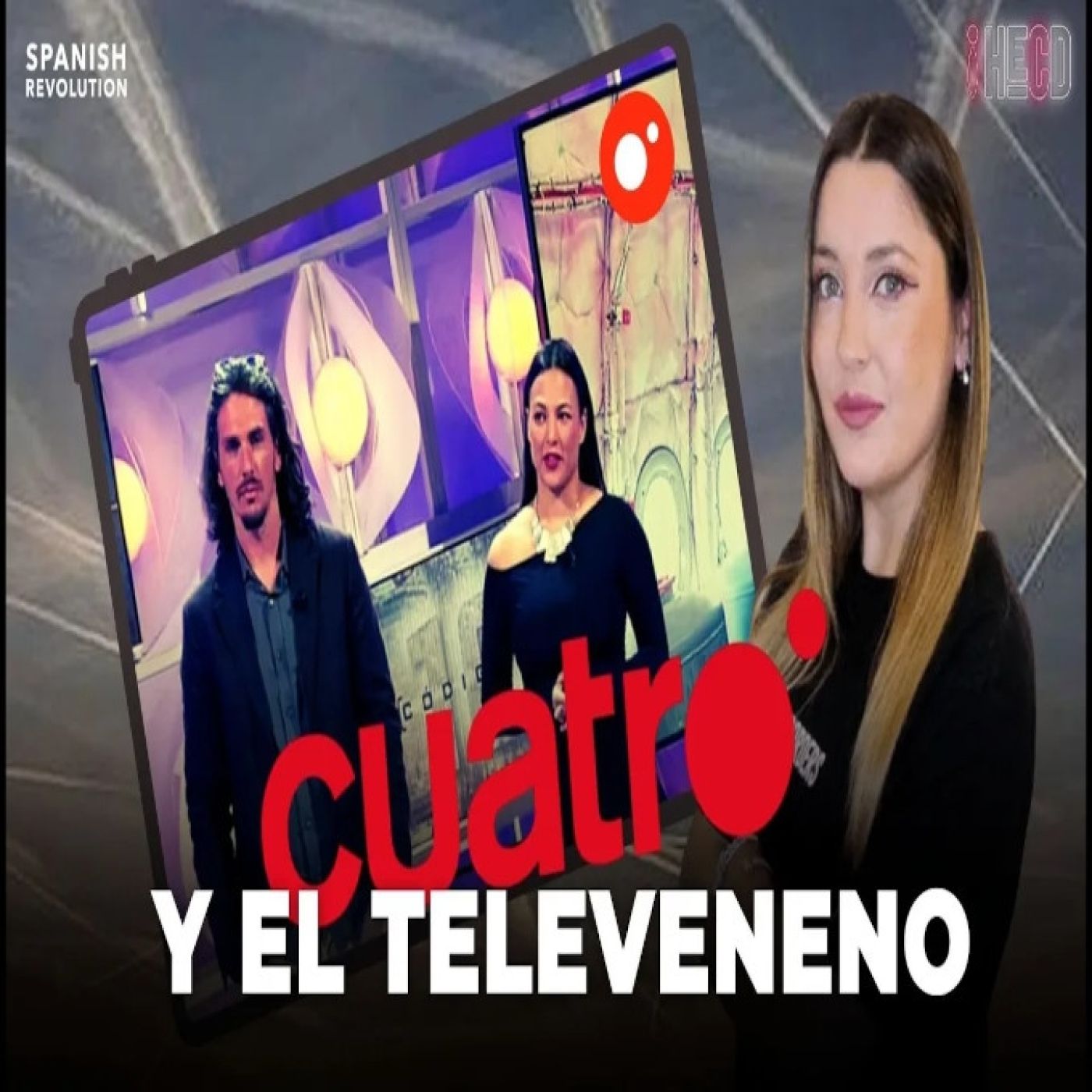 Javi Poves y Elisa Mouliáa   CUATRO convierte la TV en TELEVENENO