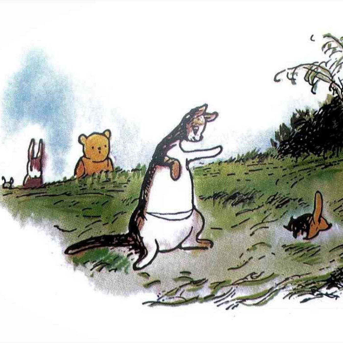 Mamá CANGU y RITO llegan al bosque 🦘PIGLET se baña 🛁 Cuento Clásico Winnie Pooh |  Capítulo VII 🧸 Episodio 14