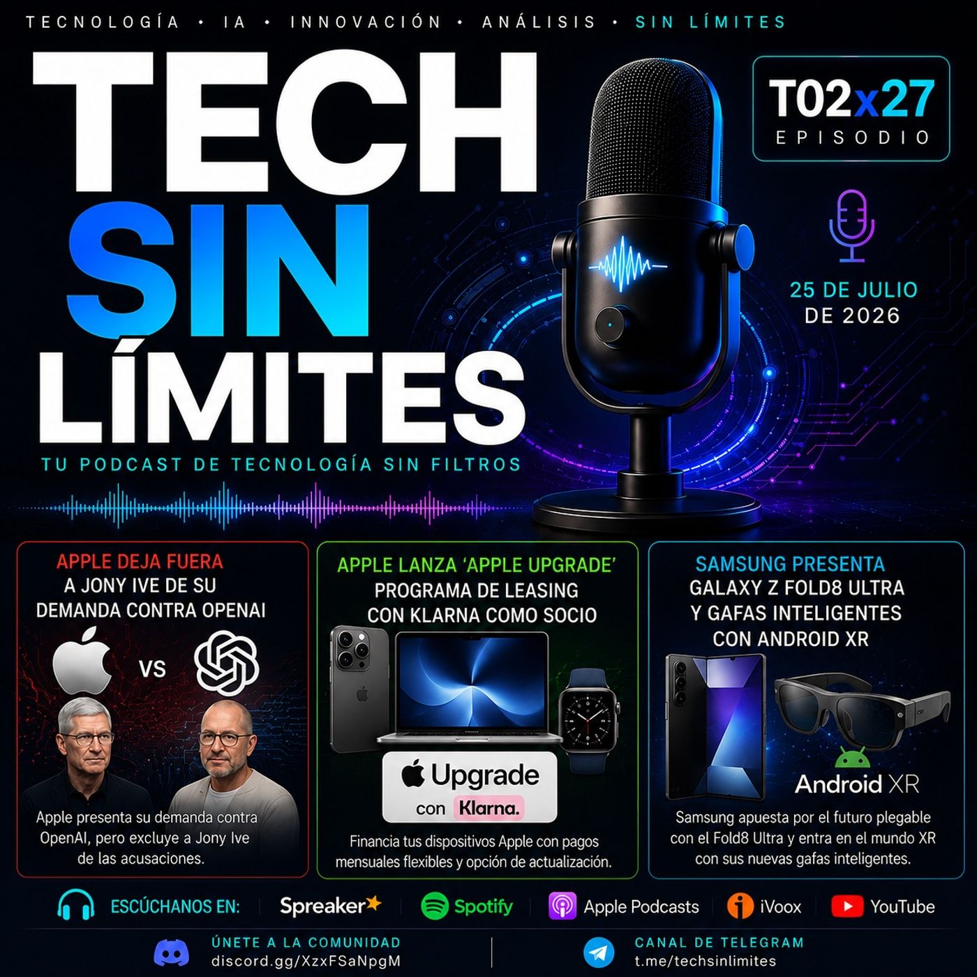 Episodio T02X27: Apple ya no te vende el iPhone, te lo alquila!