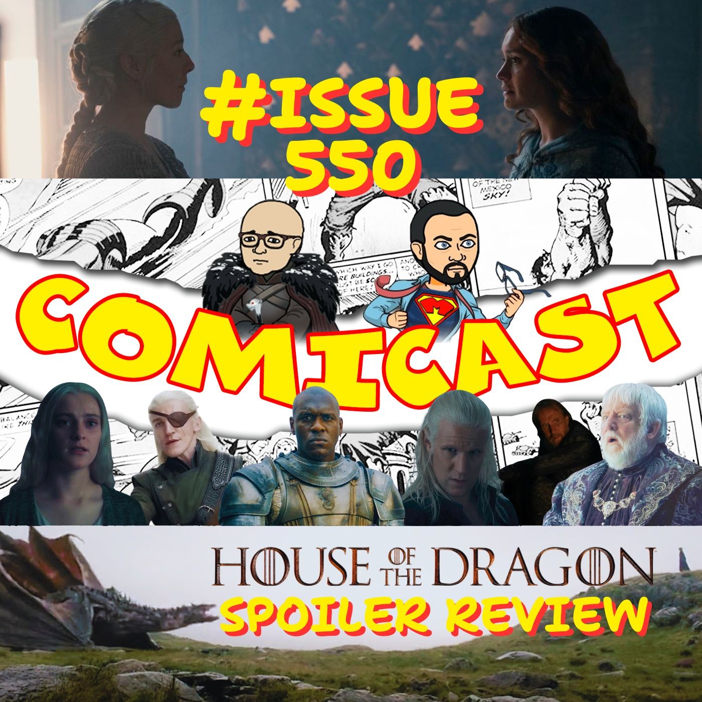 Issue 550: House of the Dragon Season 2 Finale Spoiler Review episode artwork