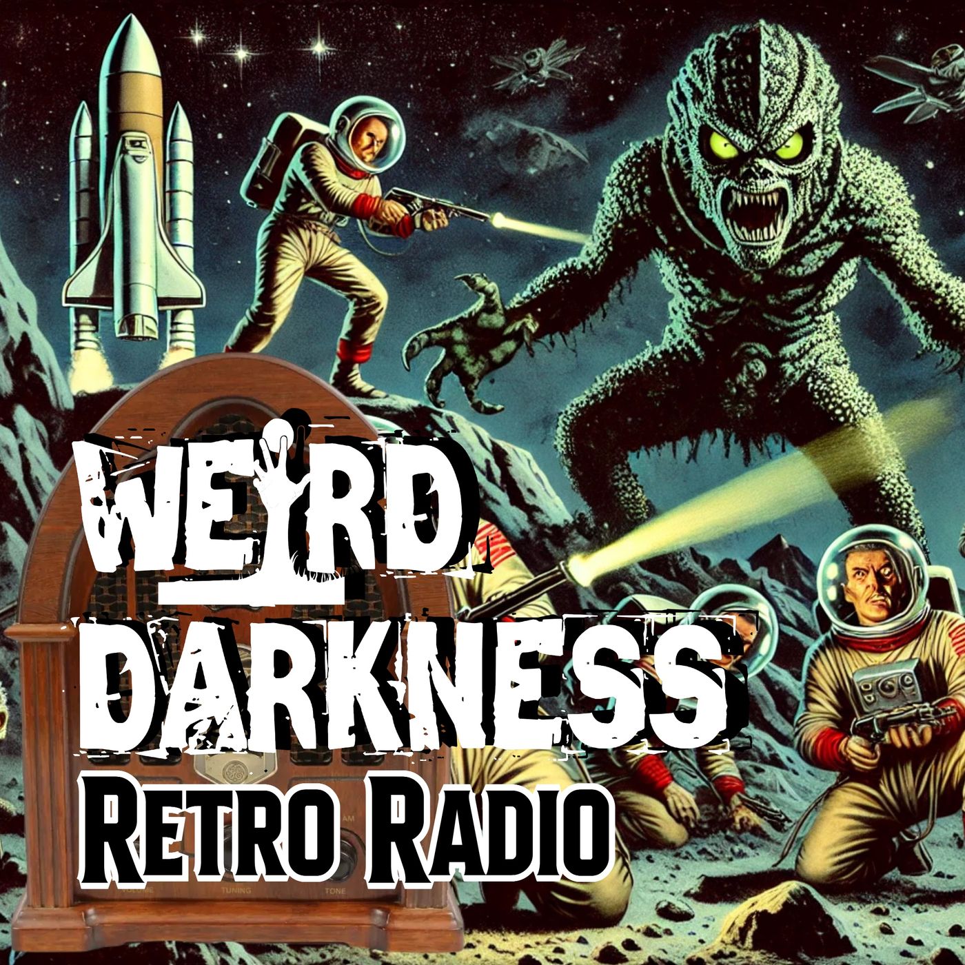 Astronauts’ FIRST ENCOUNTER With Aliens! #RetroRadio EP0333 #WeirdDarkness - podcast episode cover