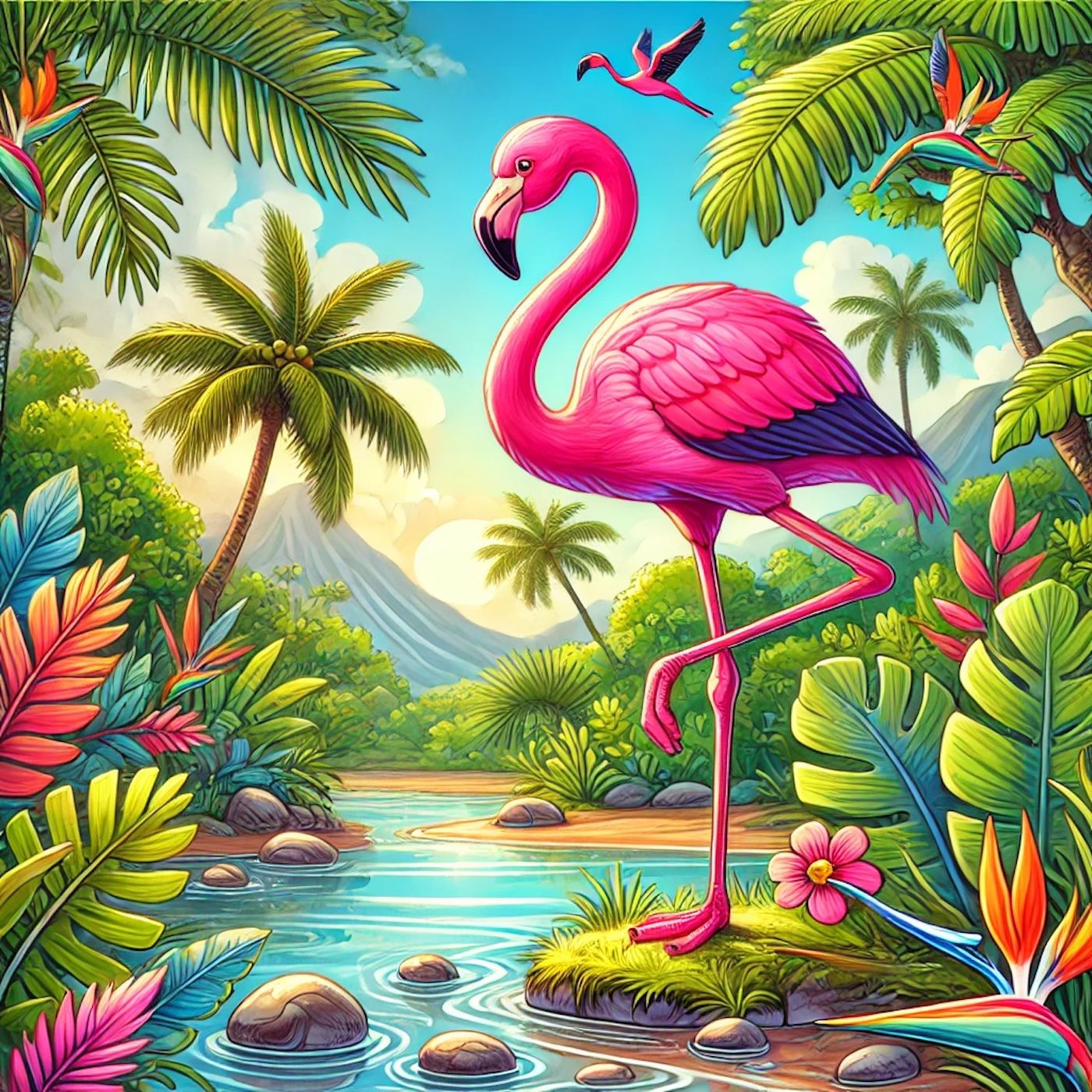 Já se perguntou por que os flamingos costumam se equilibrar em uma perna só? episode artwork