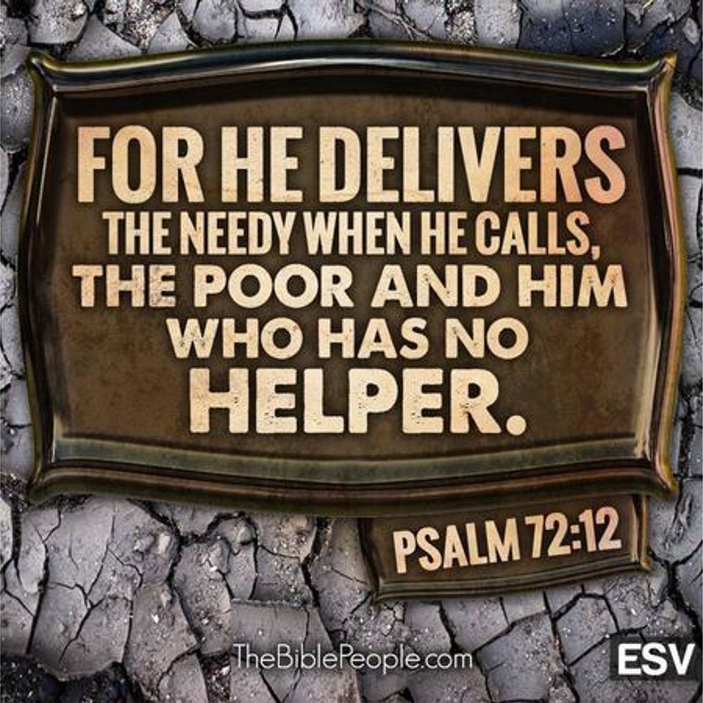 The God Who Delivers The Needy, The Poor And The Weak! (Part 4) [B 195] episode artwork