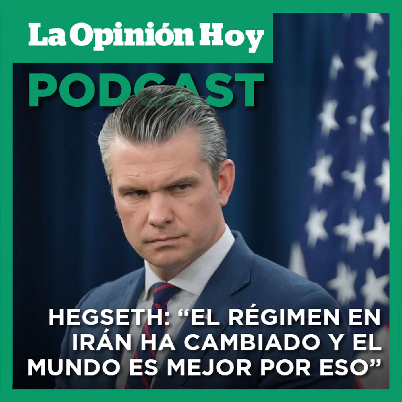 Pete Hegseth aseguró que ya "hay un nuevo régimen" en Irán.
