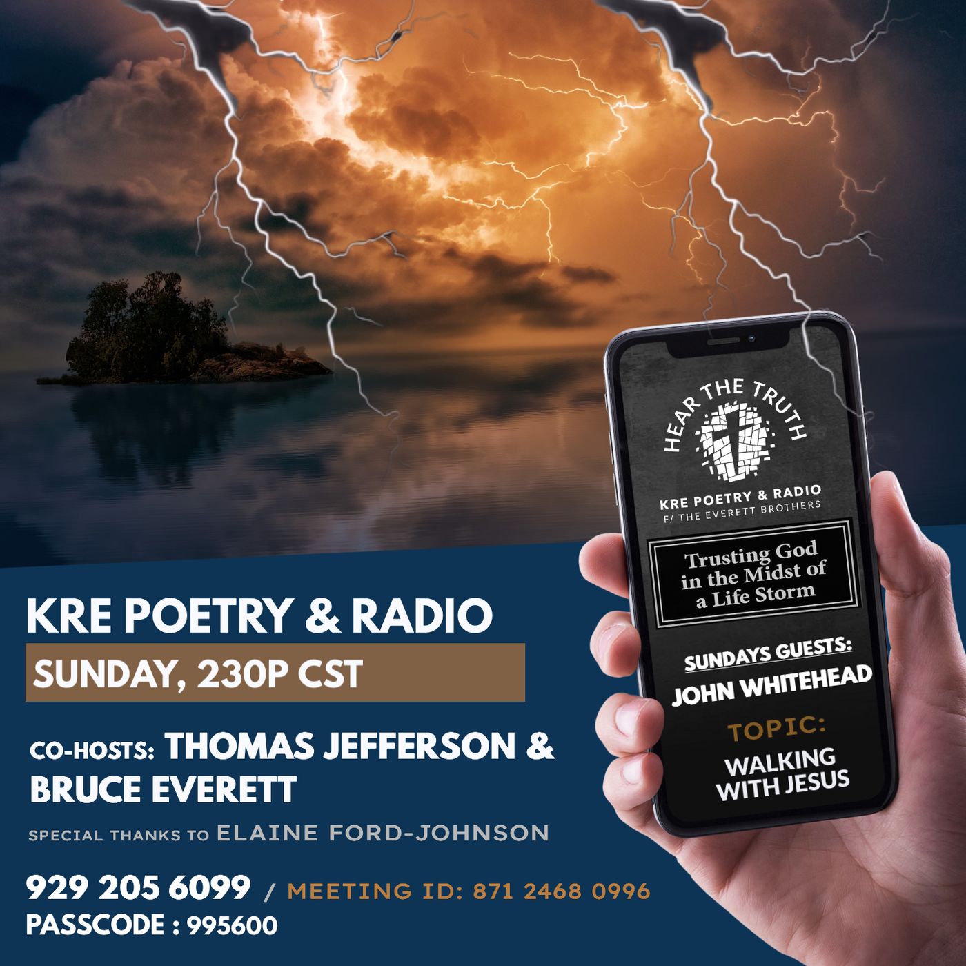 KRE POETRY AND RADIO - EP 138 - GUEST: JOHN WHITEHEAD
