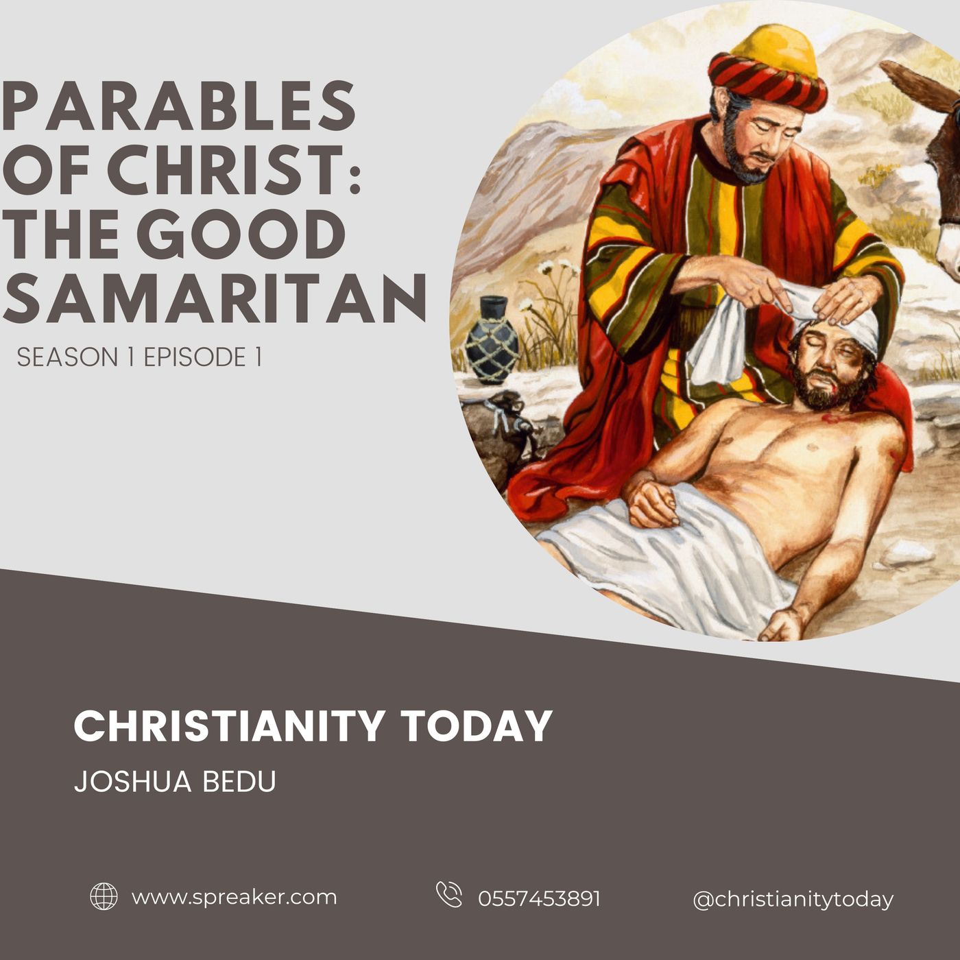 Christianity Today - 基督的比喻：好撒玛利亚人 封面