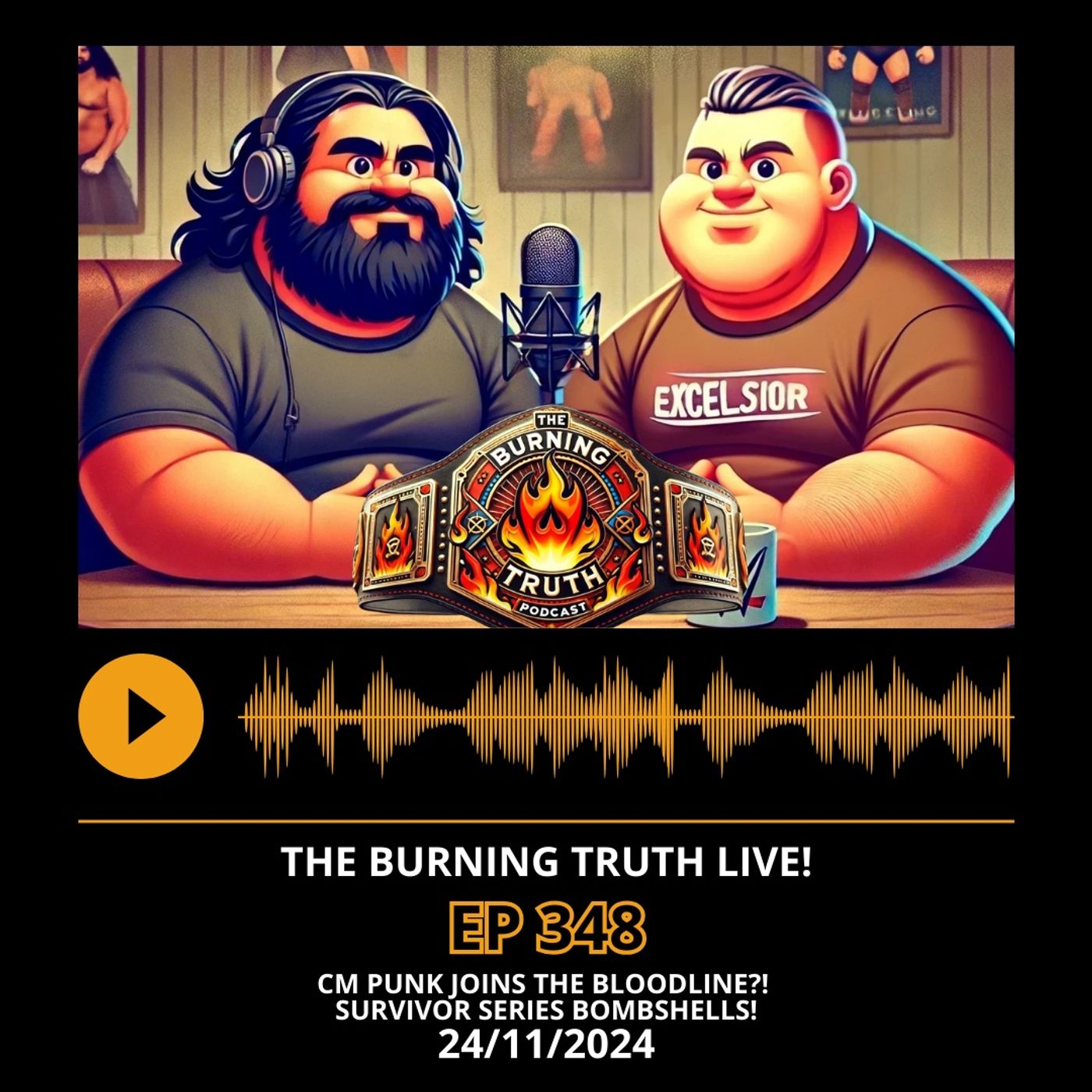 348: CM Punk Joins The Bloodline?! Survivor Series Bombshells! episode artwork